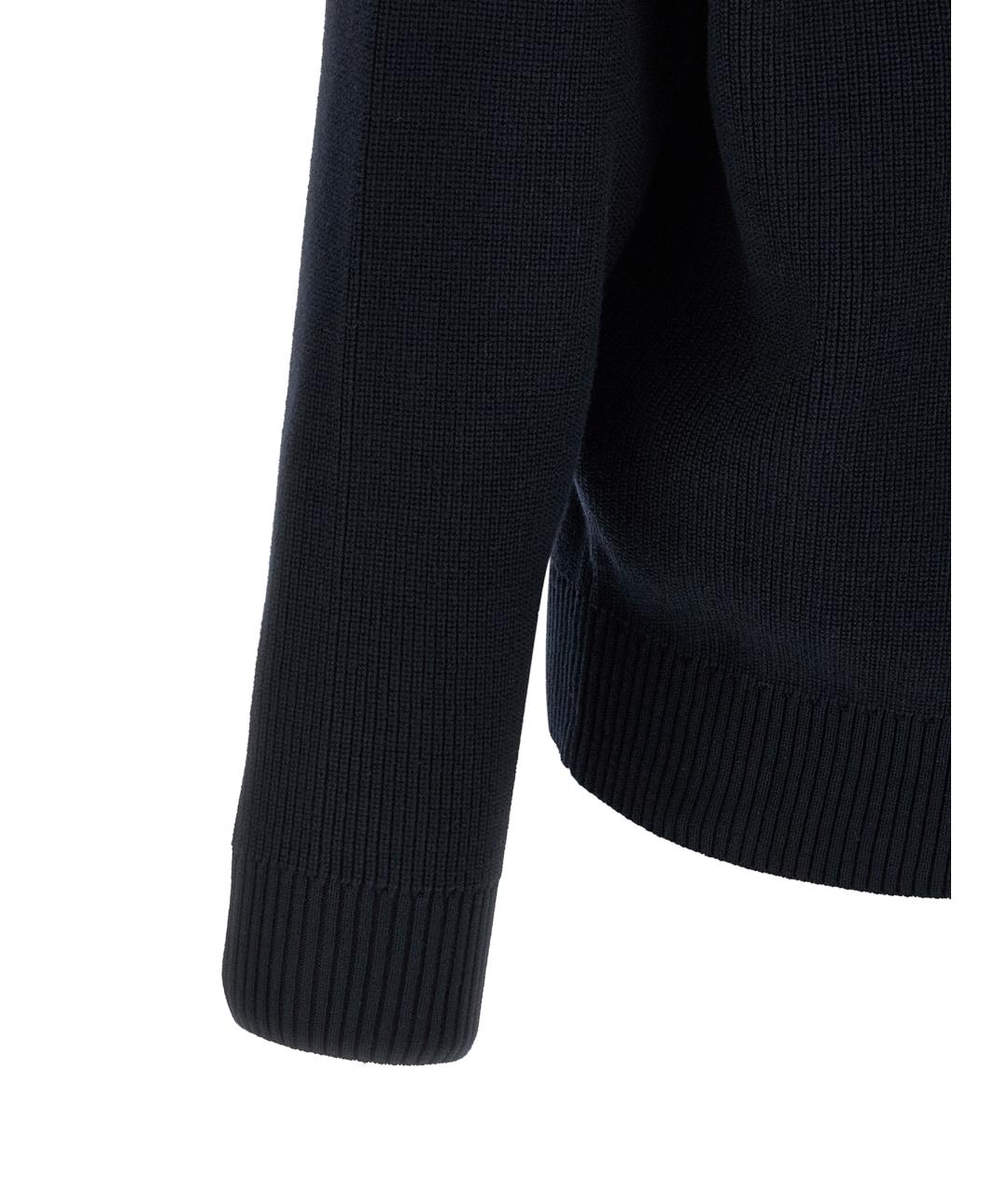 STONE ISLAND Синий хлопковый кардиган, фото 4