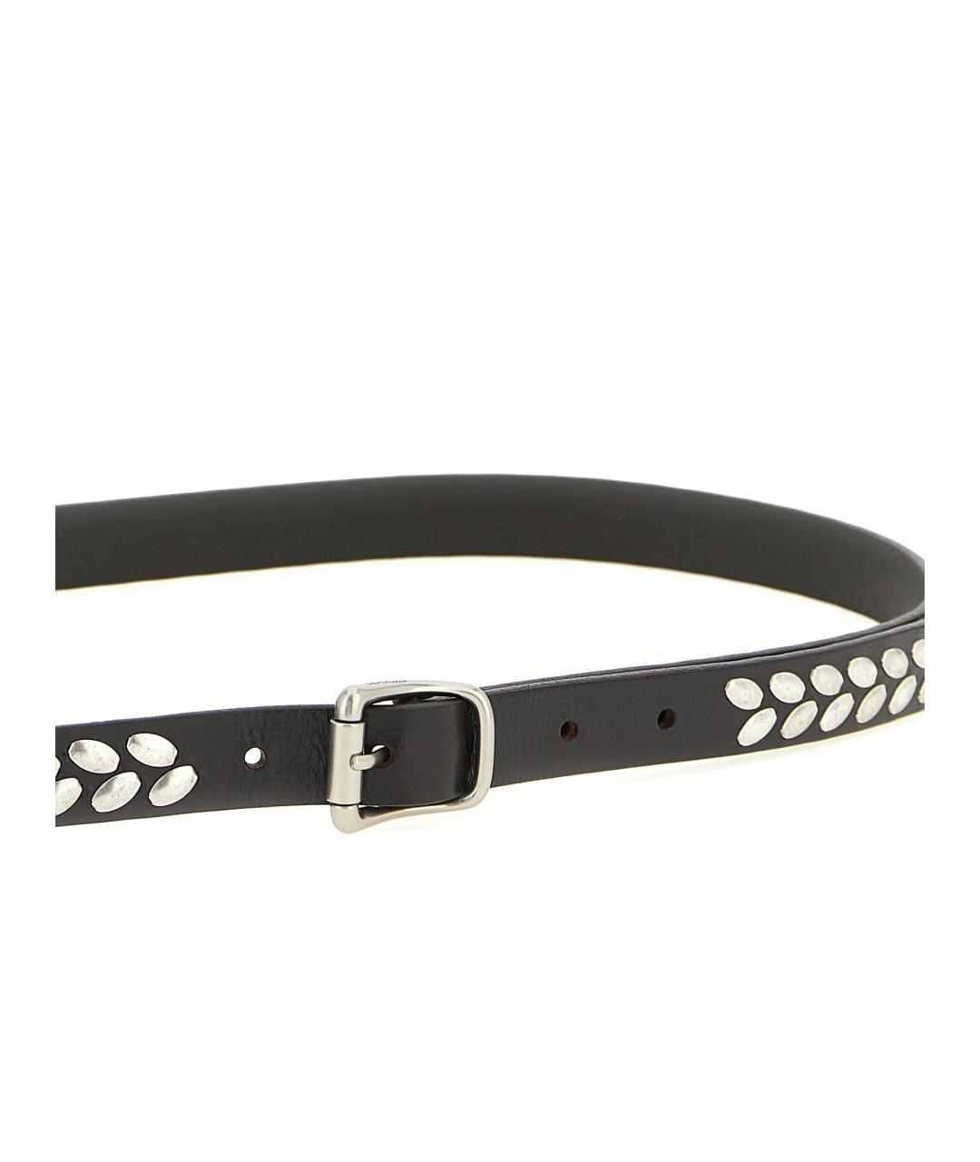 LEMAIRE Коричневый кожаный ремень, фото 3