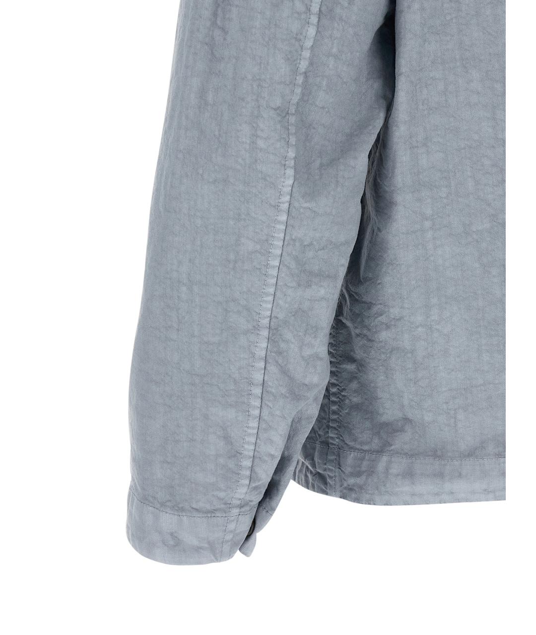 STONE ISLAND Голубая кэжуал рубашка, фото 4