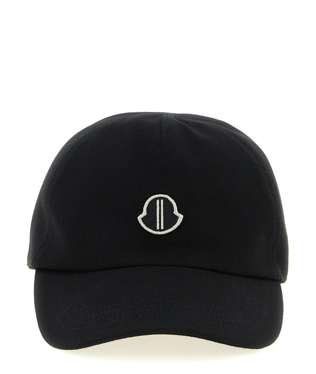 RICK OWENS Черная хлопковая кепка, фото 1