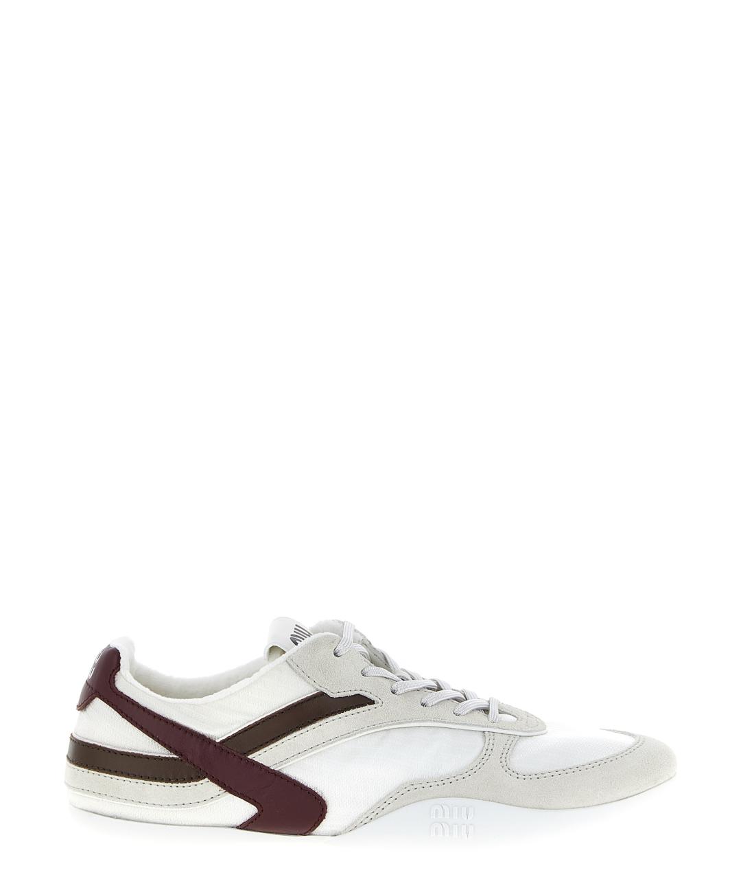 MIU MIU Мульти текстильные кроссовки, фото 1