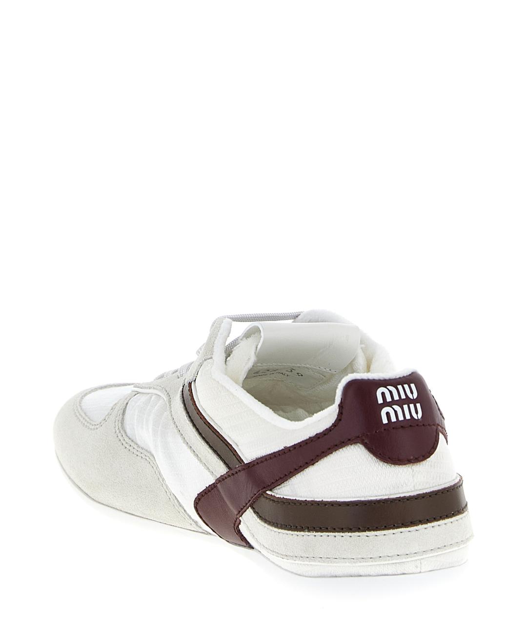 MIU MIU Мульти текстильные кроссовки, фото 3