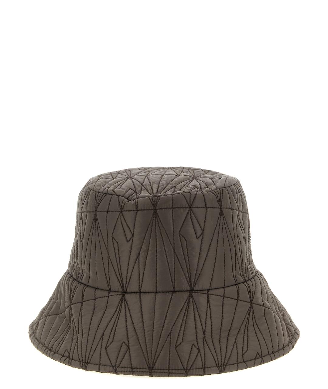 RICK OWENS Коричневая синтетическая панама, фото 3