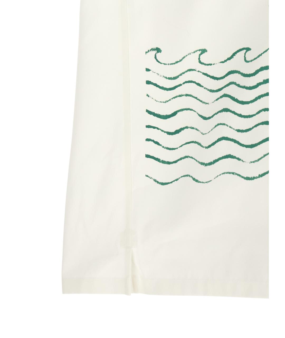 PRADA Мульти хлопковая кэжуал рубашка, фото 4