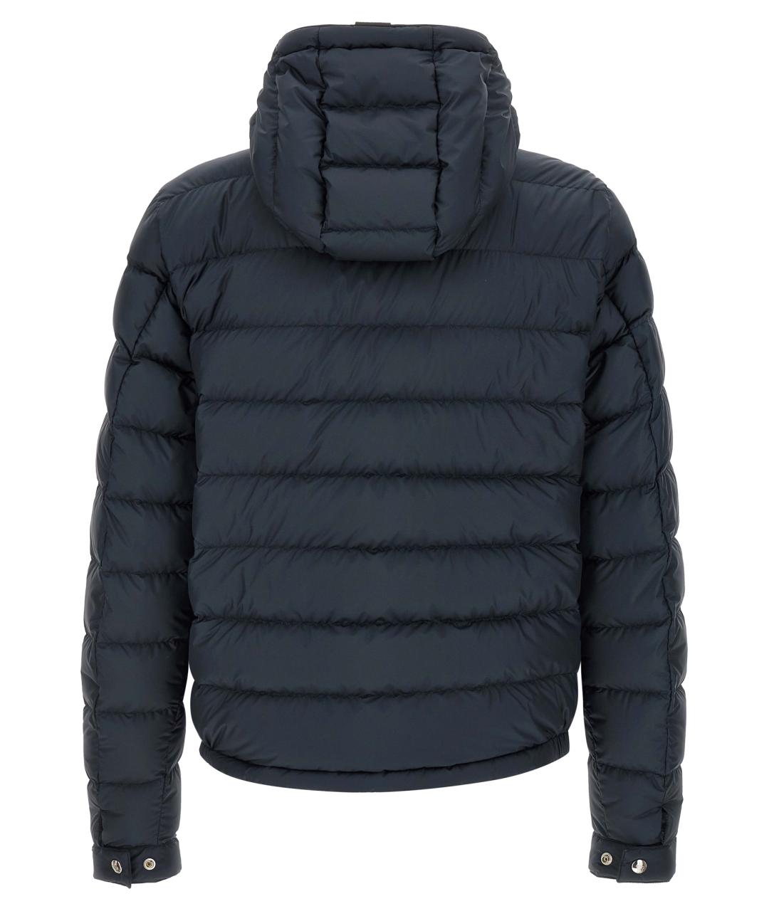 MONCLER Синий полиэстеровый пуховик, фото 2