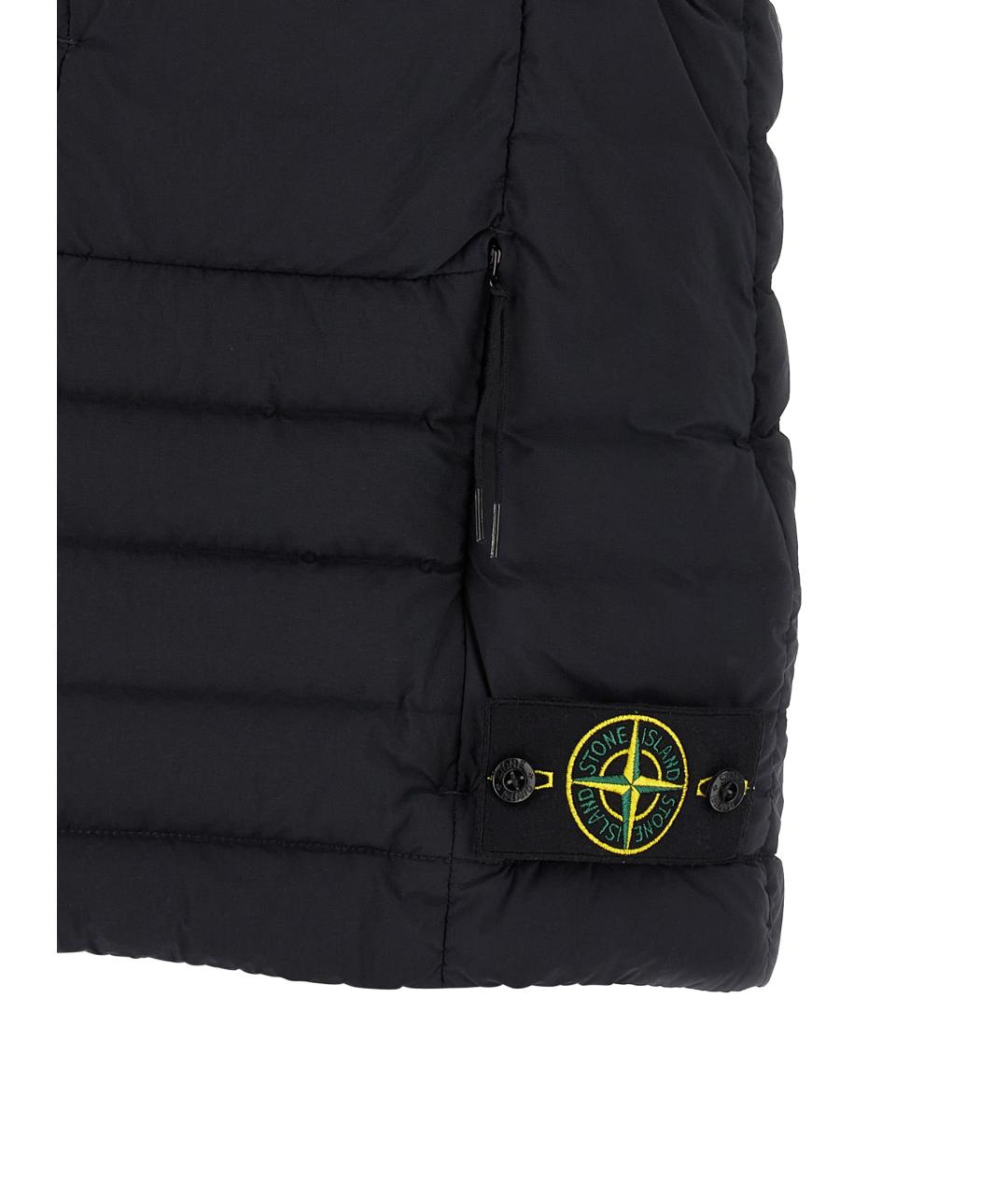 STONE ISLAND Синий полиамидовый жилет, фото 4