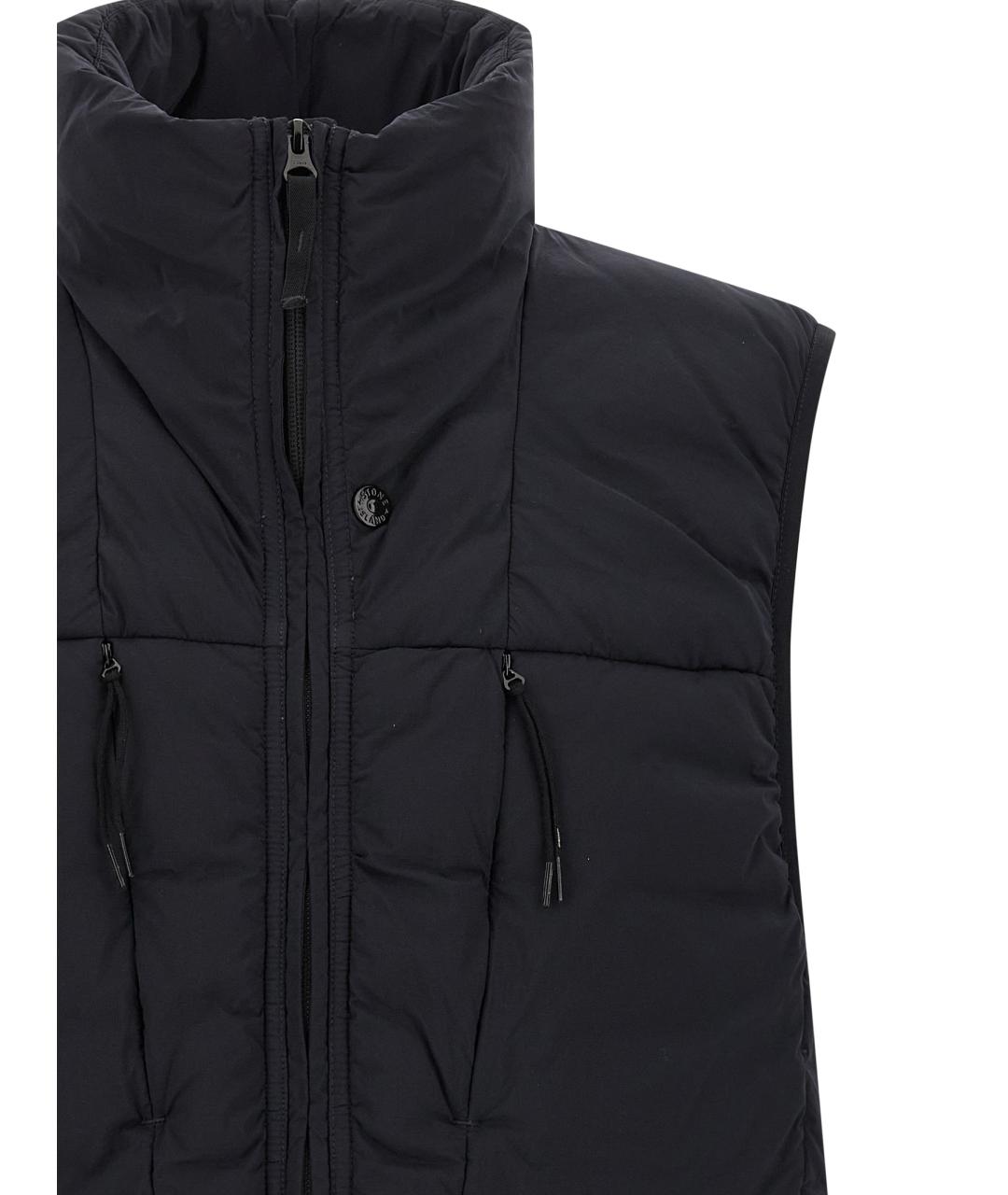 STONE ISLAND Синий полиамидовый жилет, фото 3