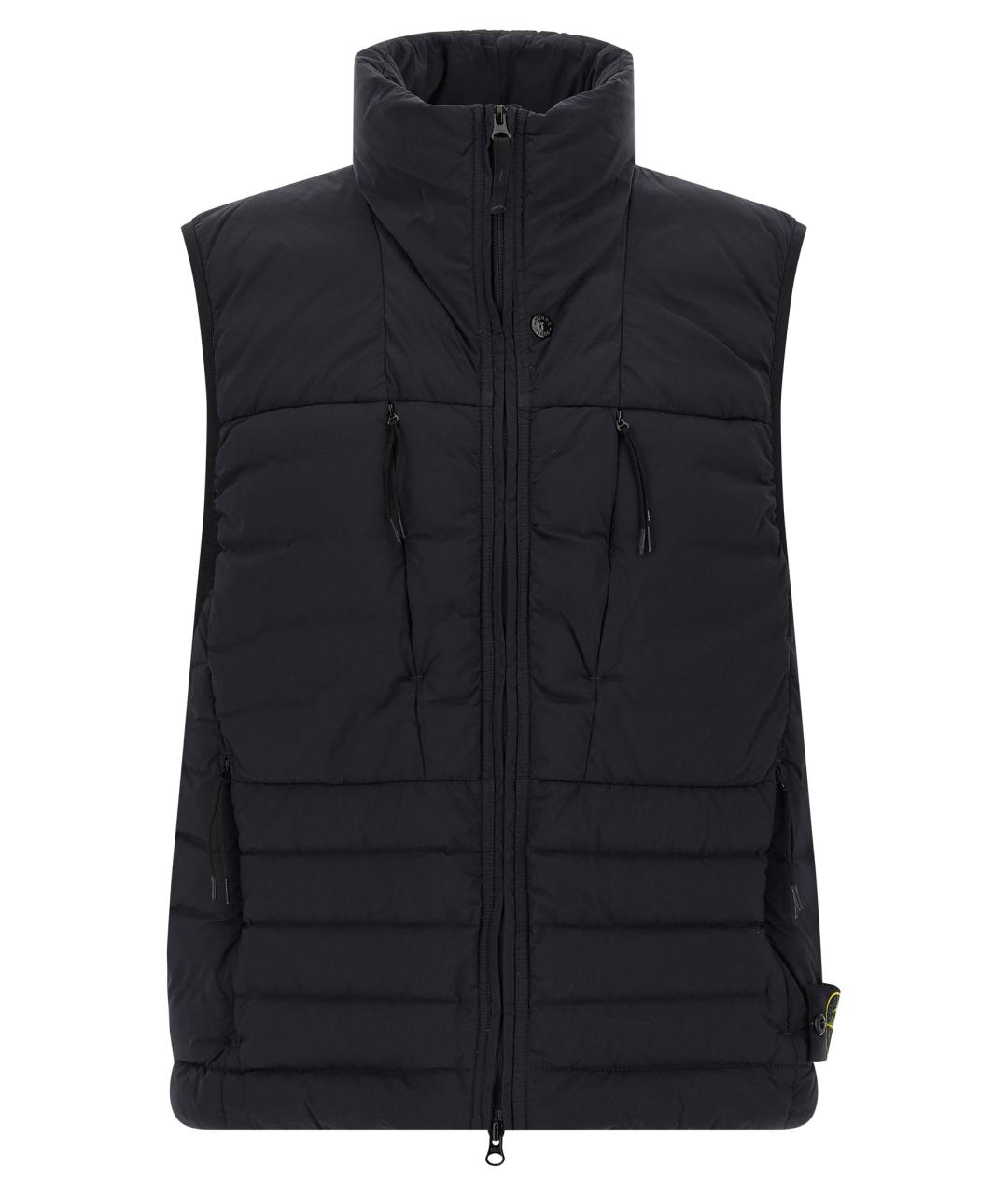 STONE ISLAND Синий полиамидовый жилет, фото 1