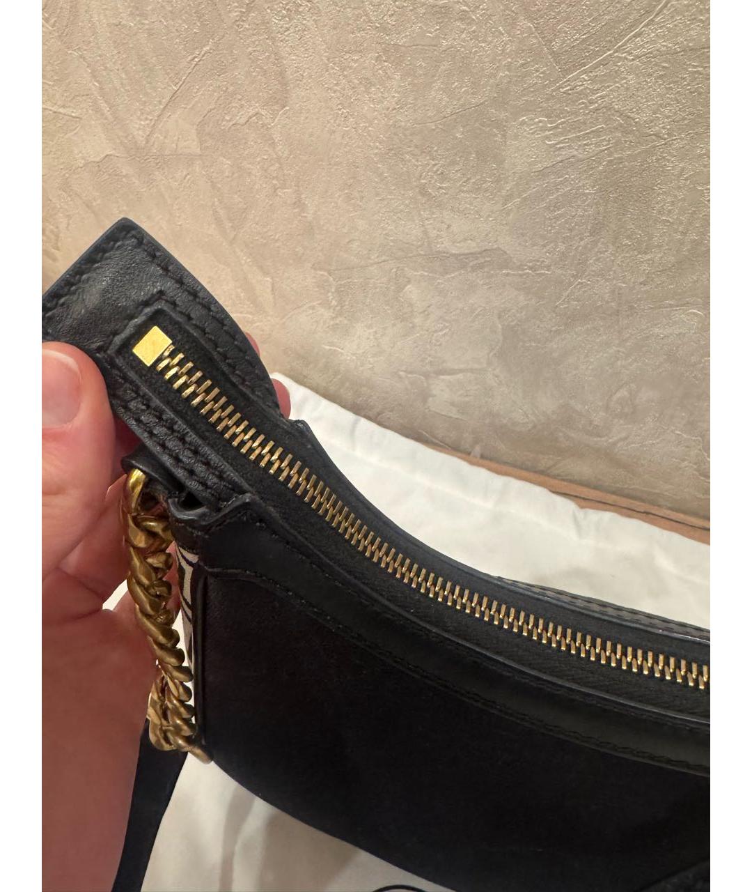 BALMAIN Черная сумка через плечо, фото 5