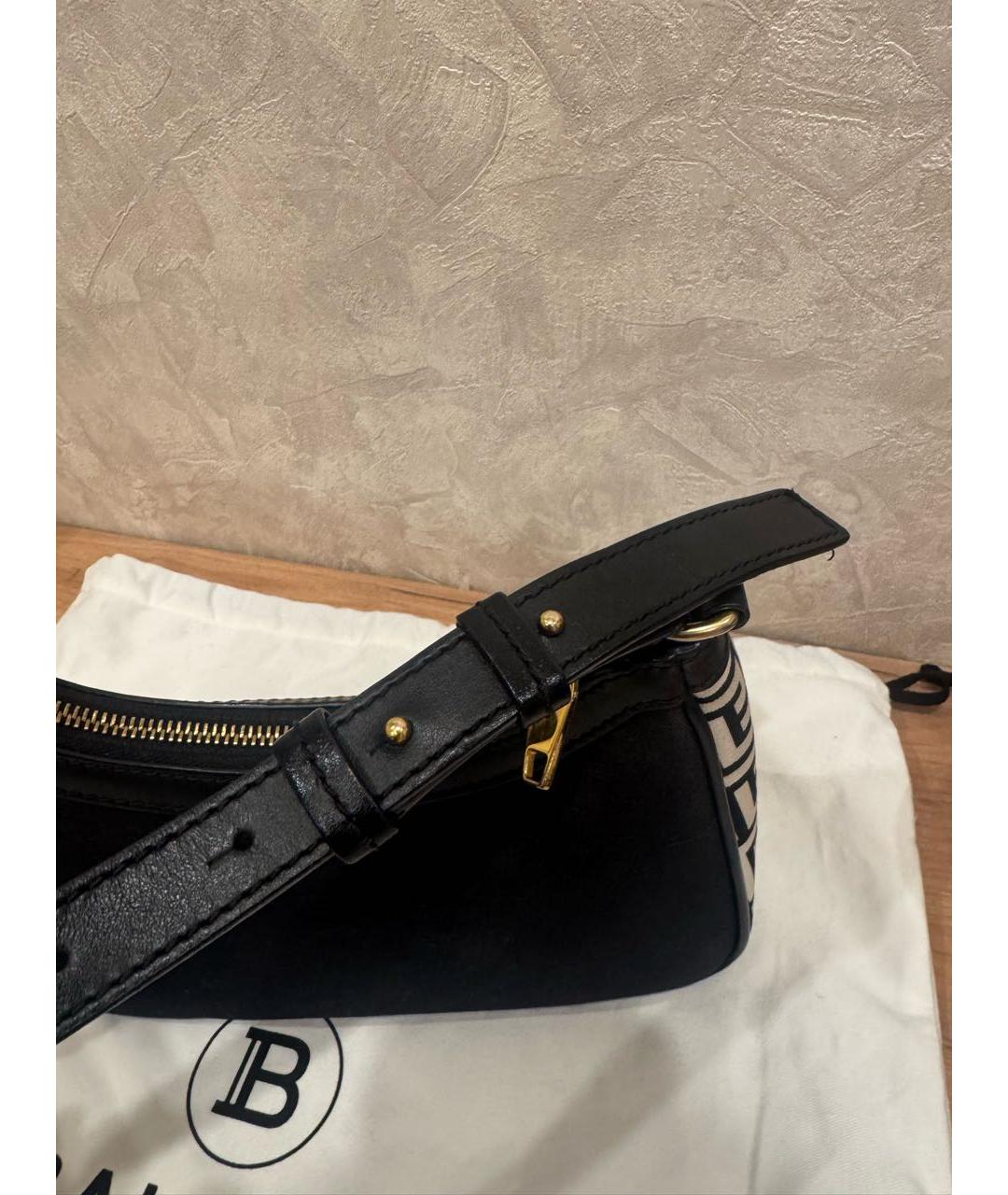 BALMAIN Черная сумка через плечо, фото 8