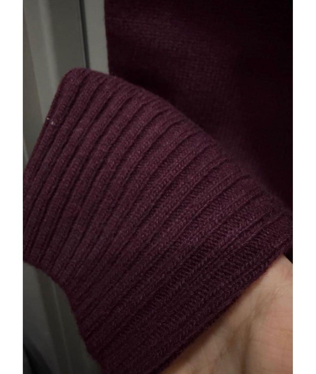 CP COMPANY Бордовый шерстяной джемпер / свитер, фото 4
