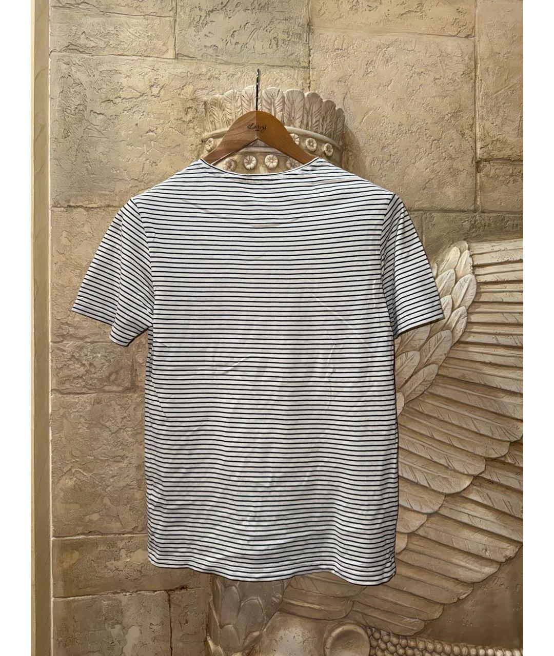 ACNE STUDIOS Белая хлопковая футболка, фото 2