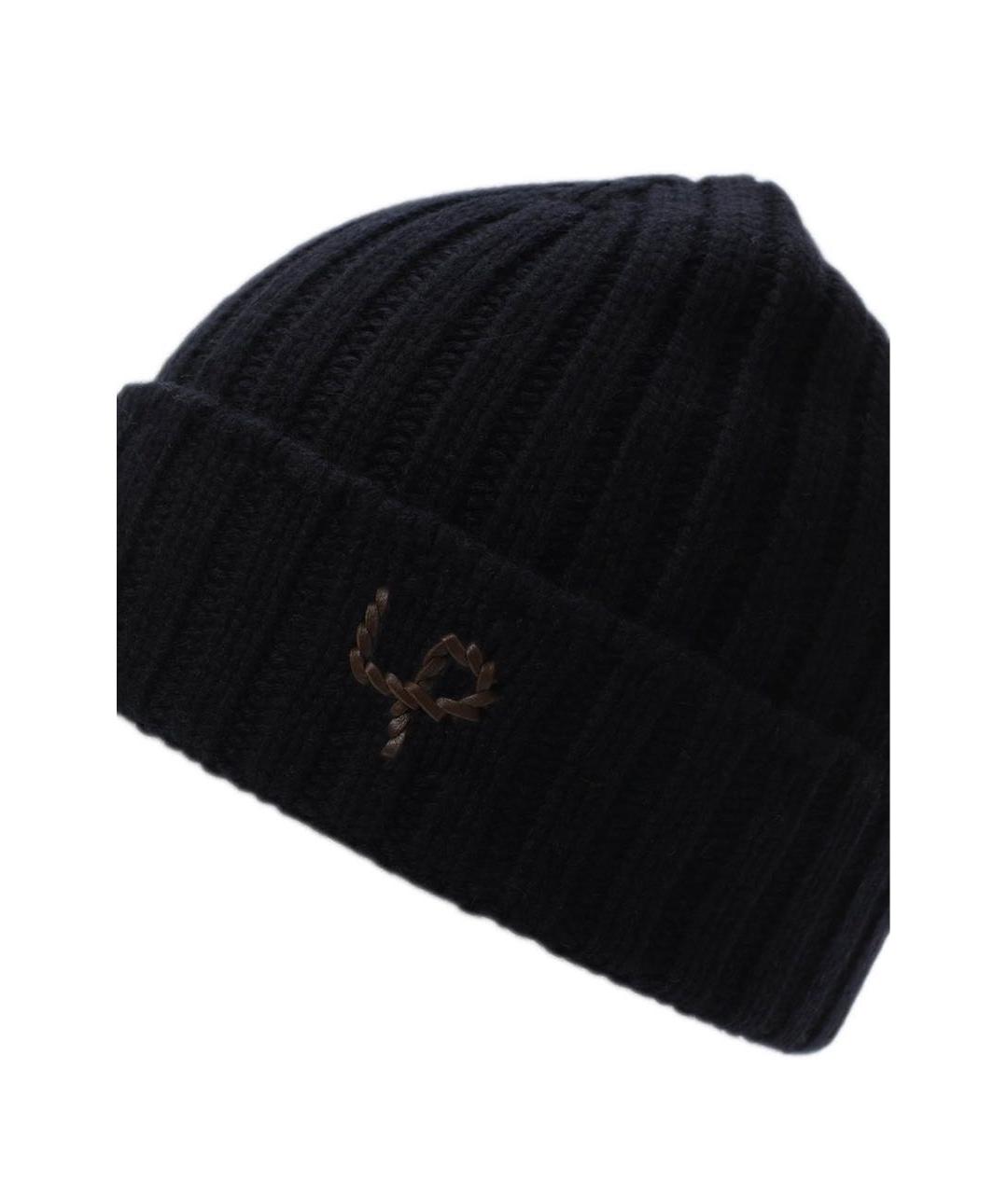 LORO PIANA Темно-синяя кашемировая шапка, фото 2