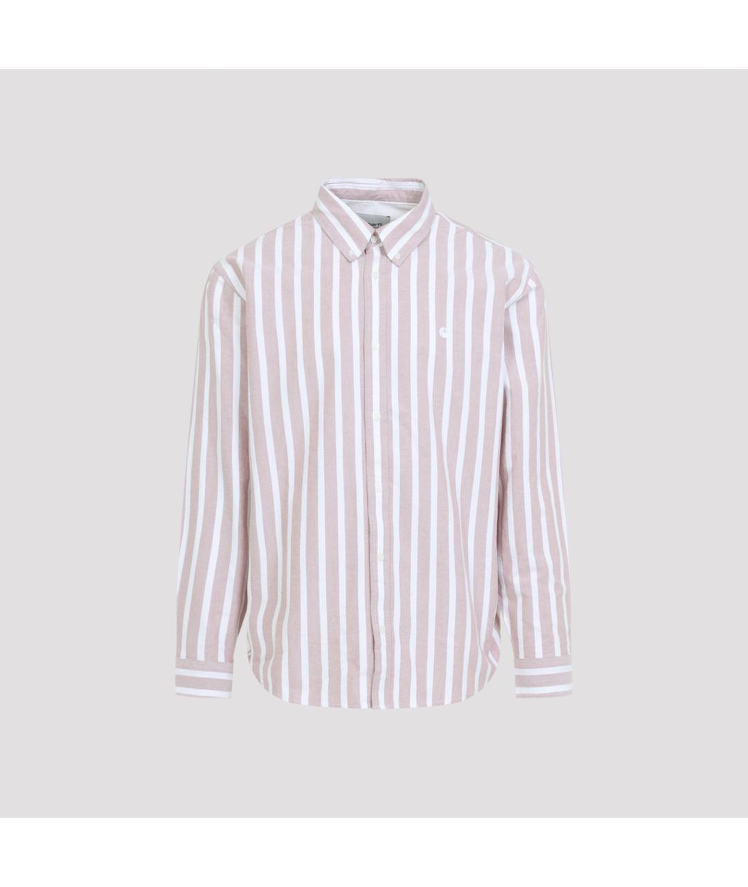 CARHARTT WIP Красная хлопковая кэжуал рубашка, фото 2