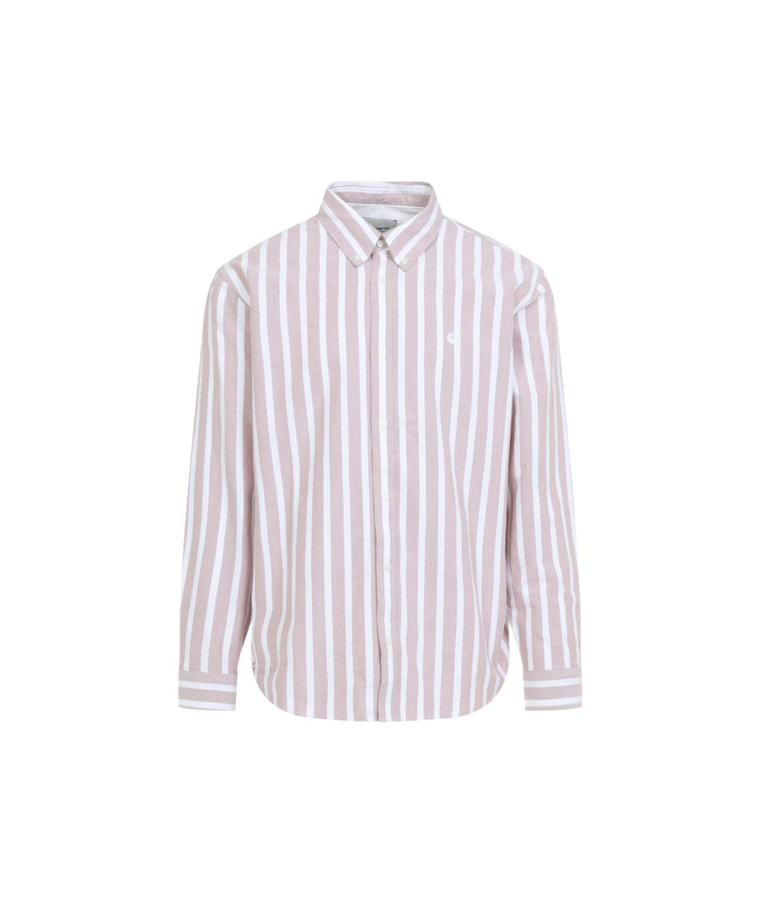 CARHARTT WIP Красная хлопковая кэжуал рубашка, фото 1