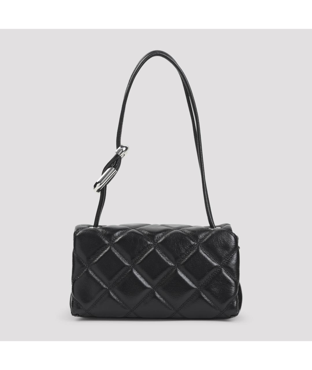 MARC JACOBS Черная кожаная сумка через плечо, фото 2