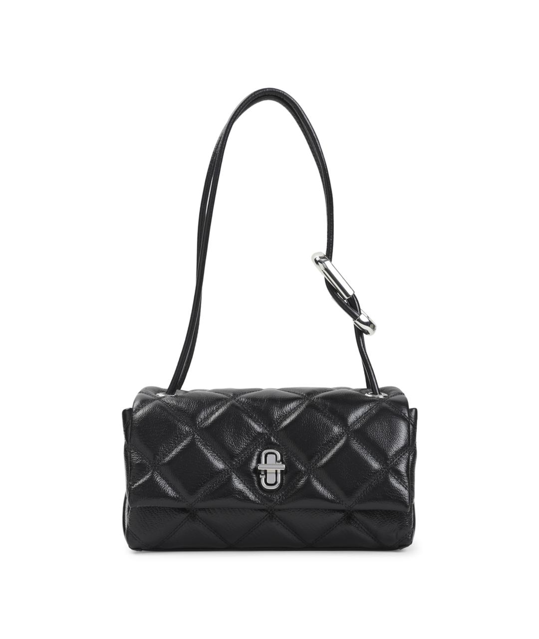 MARC JACOBS Черная кожаная сумка через плечо, фото 1