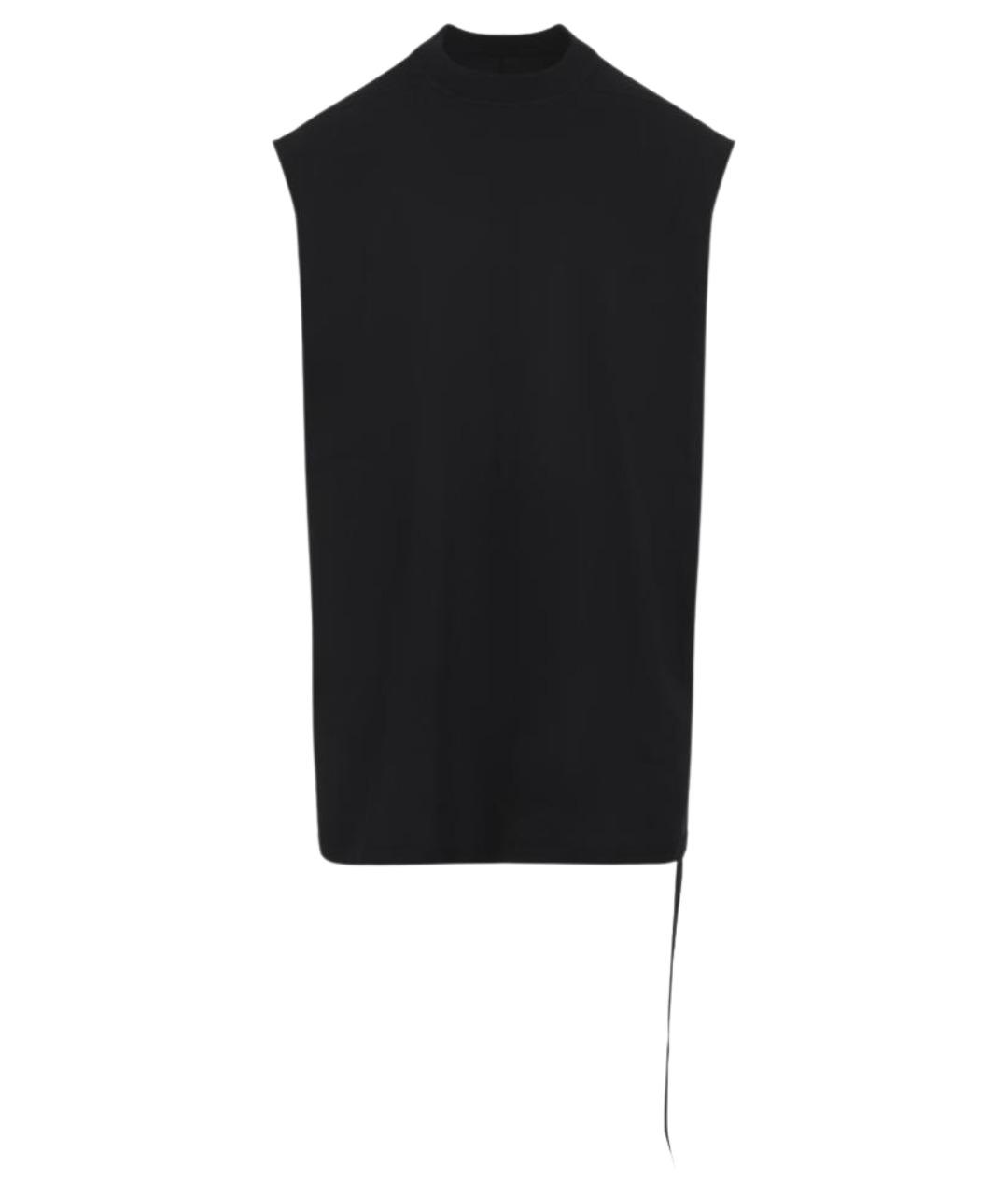 RICK OWENS DRKSHDW Черная хлопковая майка, фото 1