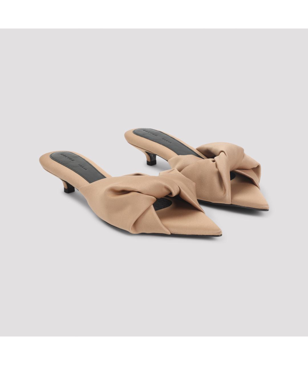 Carven Бежевые мюли, фото 3