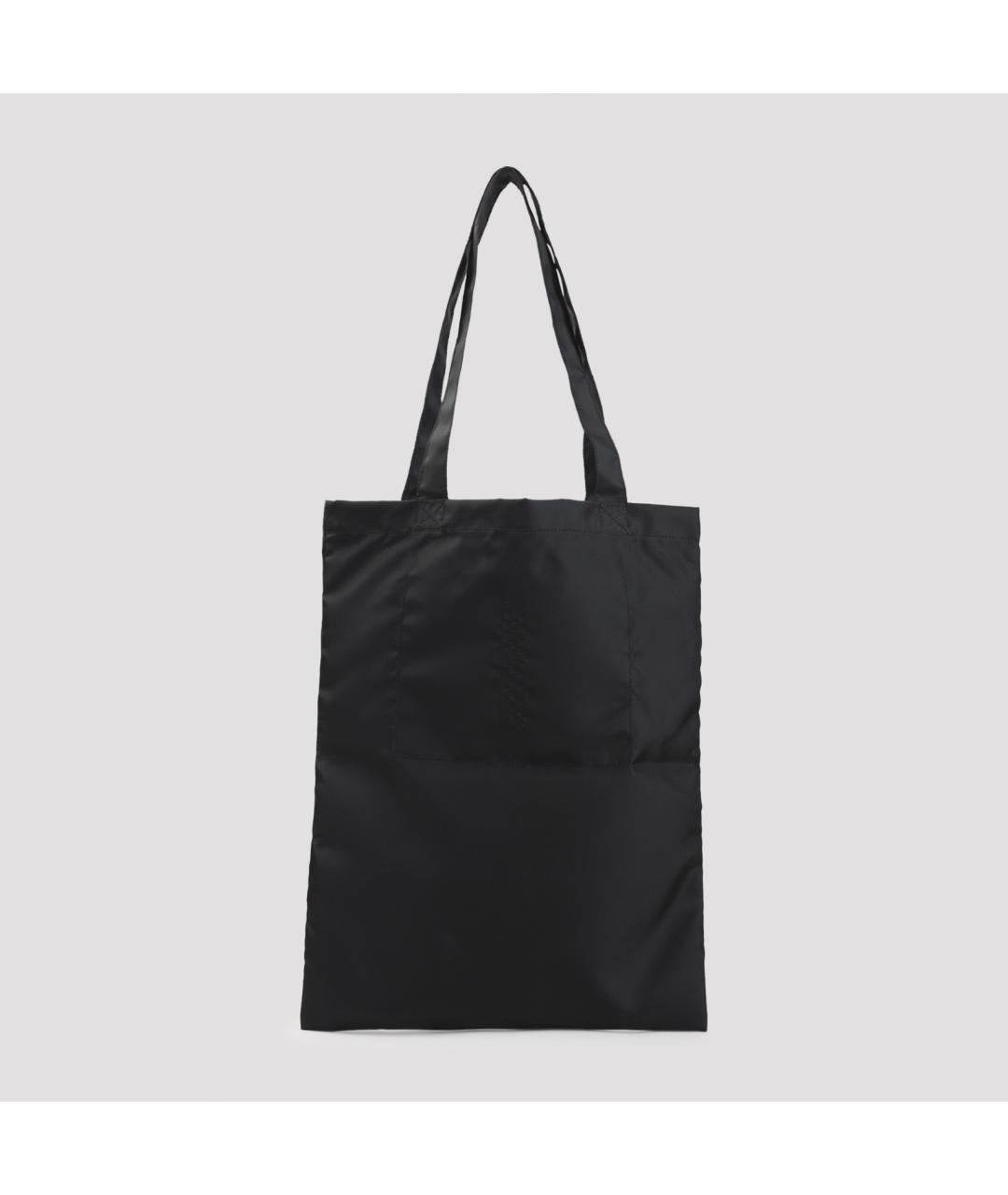 RICK OWENS DRKSHDW Черная синтетическая сумка тоут, фото 2