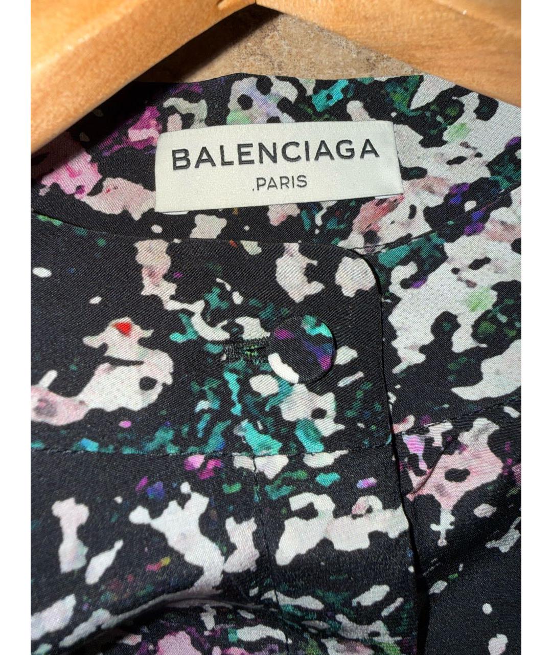 BALENCIAGA Мульти шелковая рубашка, фото 3