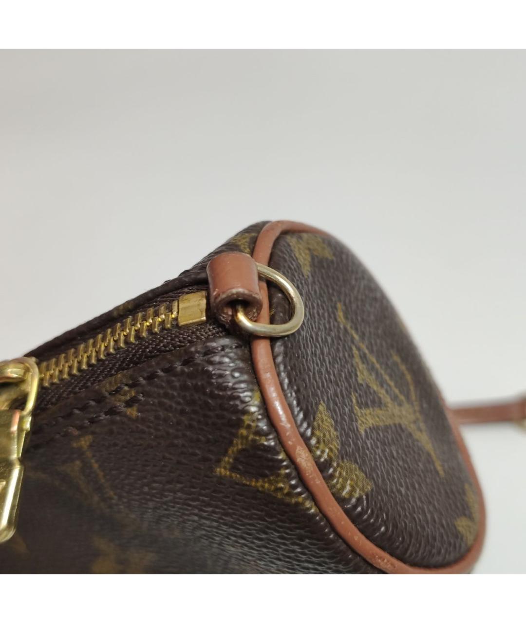 LOUIS VUITTON Коричневая сумка через плечо, фото 8