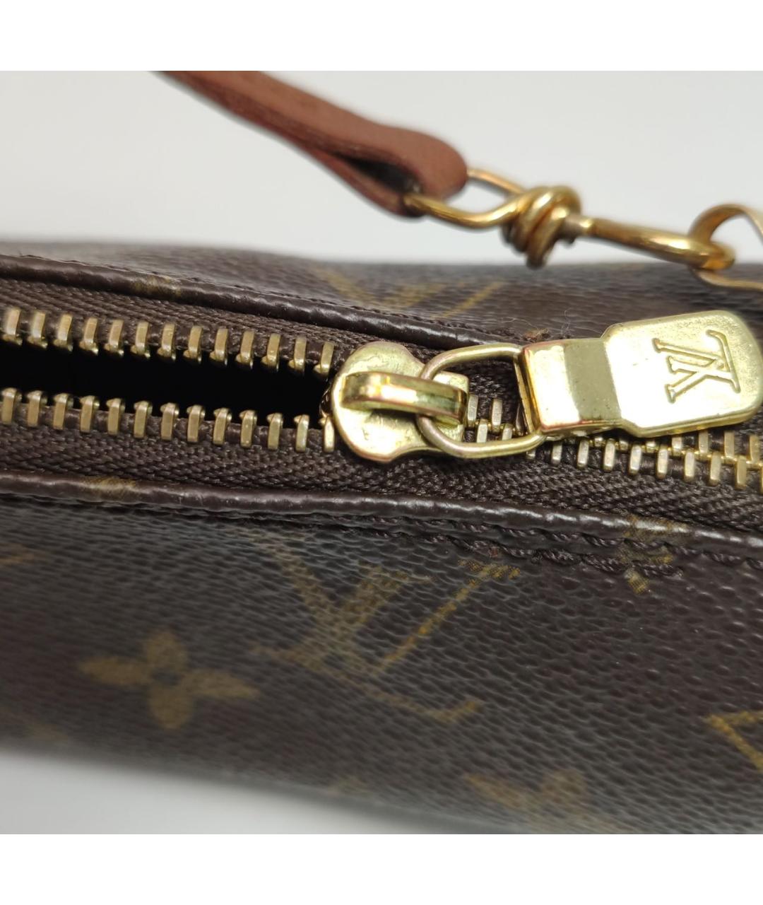 LOUIS VUITTON Коричневая сумка через плечо, фото 6