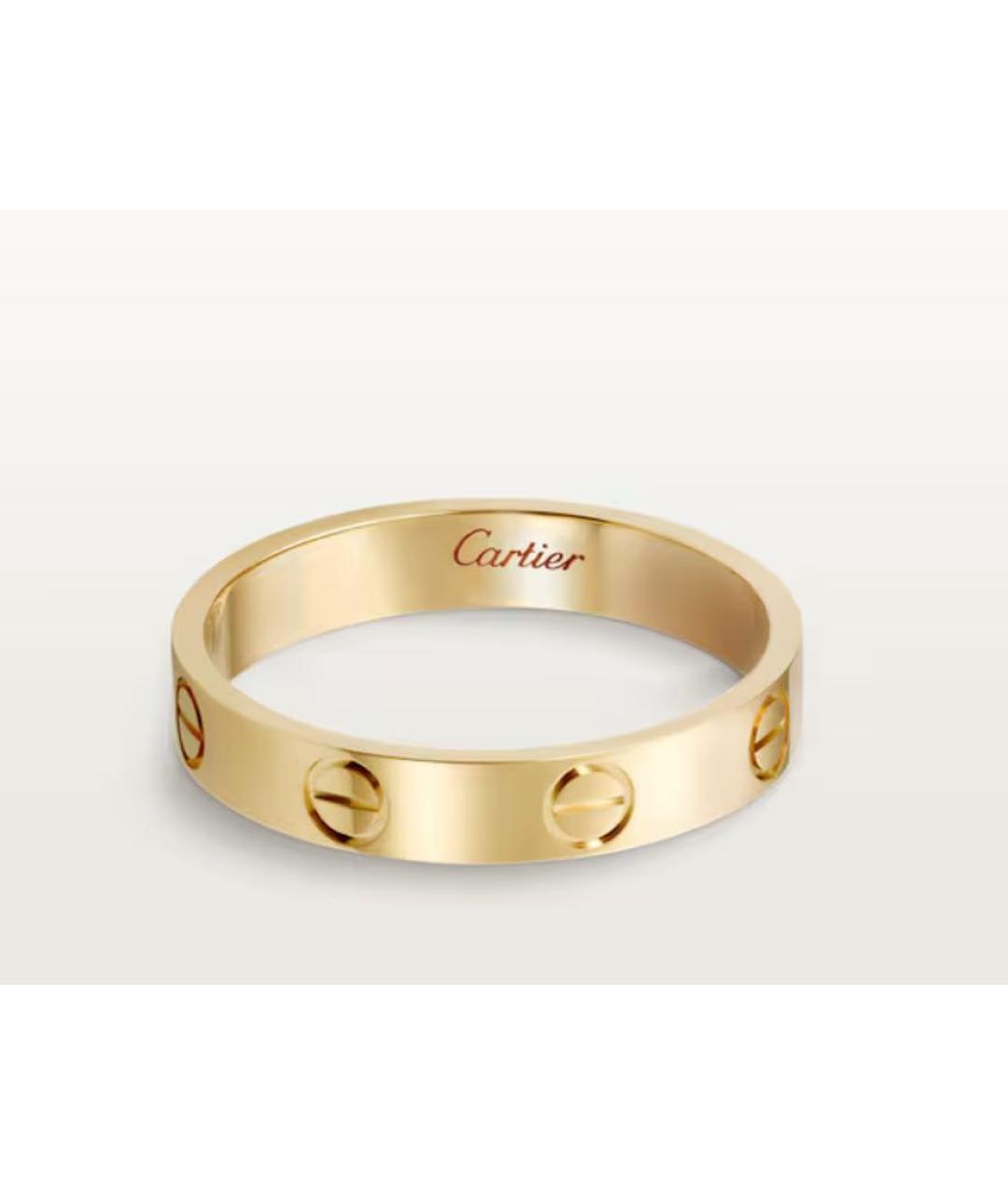 CARTIER Желтое кольцо из желтого золота, фото 3