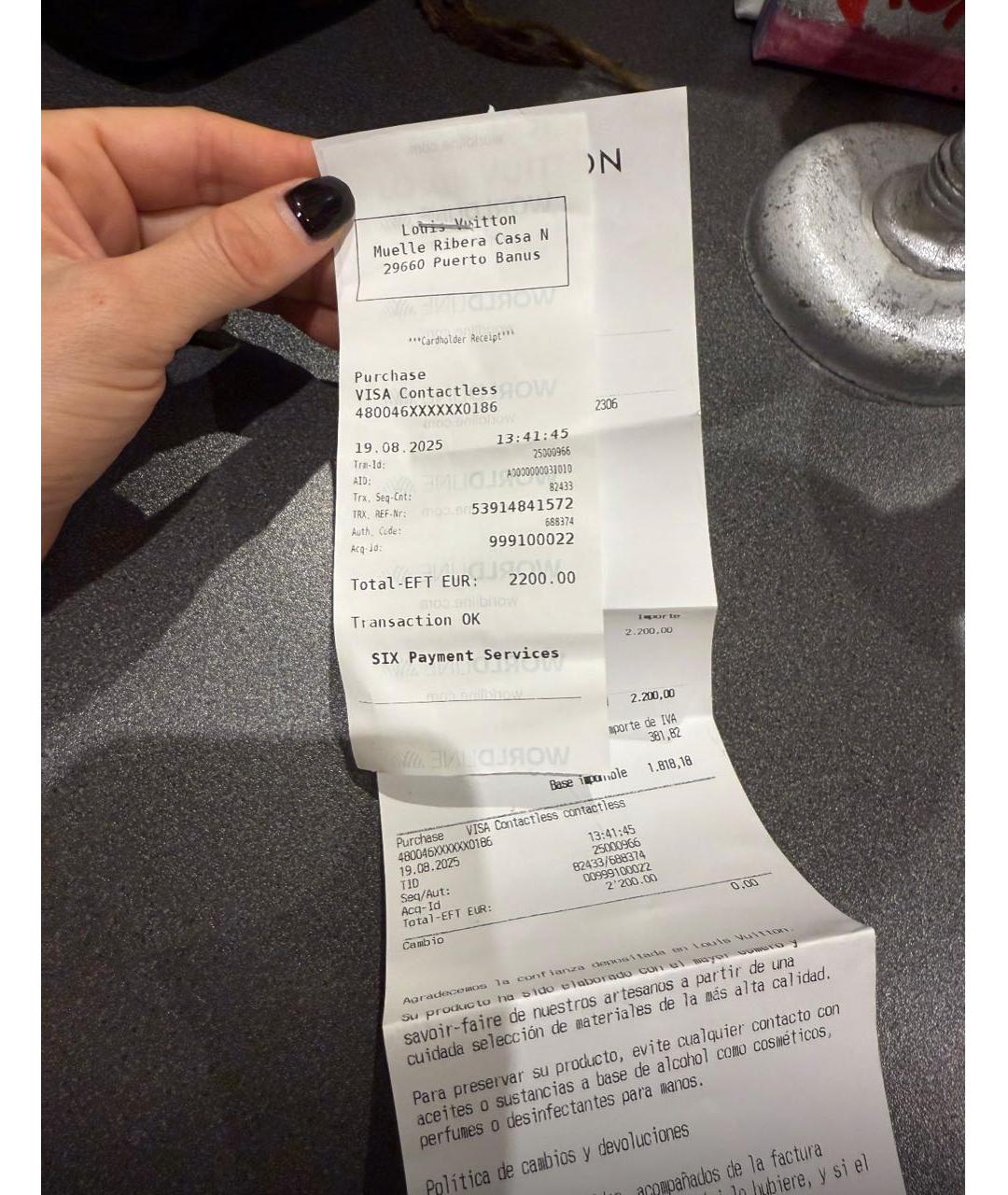 LOUIS VUITTON Коричневая кожаная сумка через плечо, фото 5