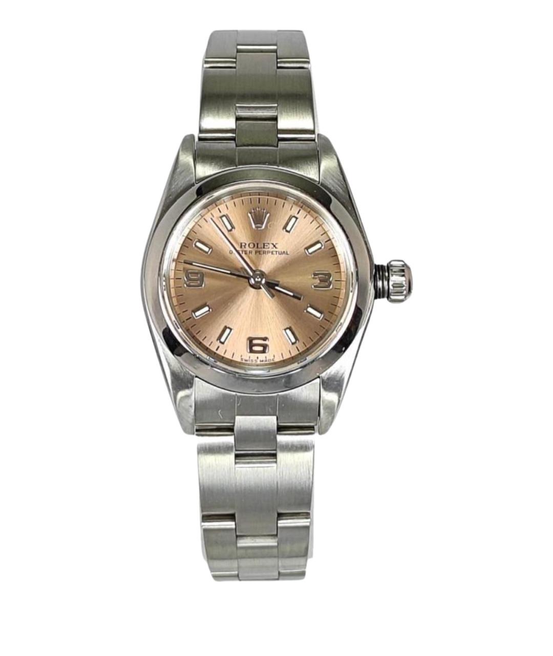 ROLEX Серебряные часы, фото 1