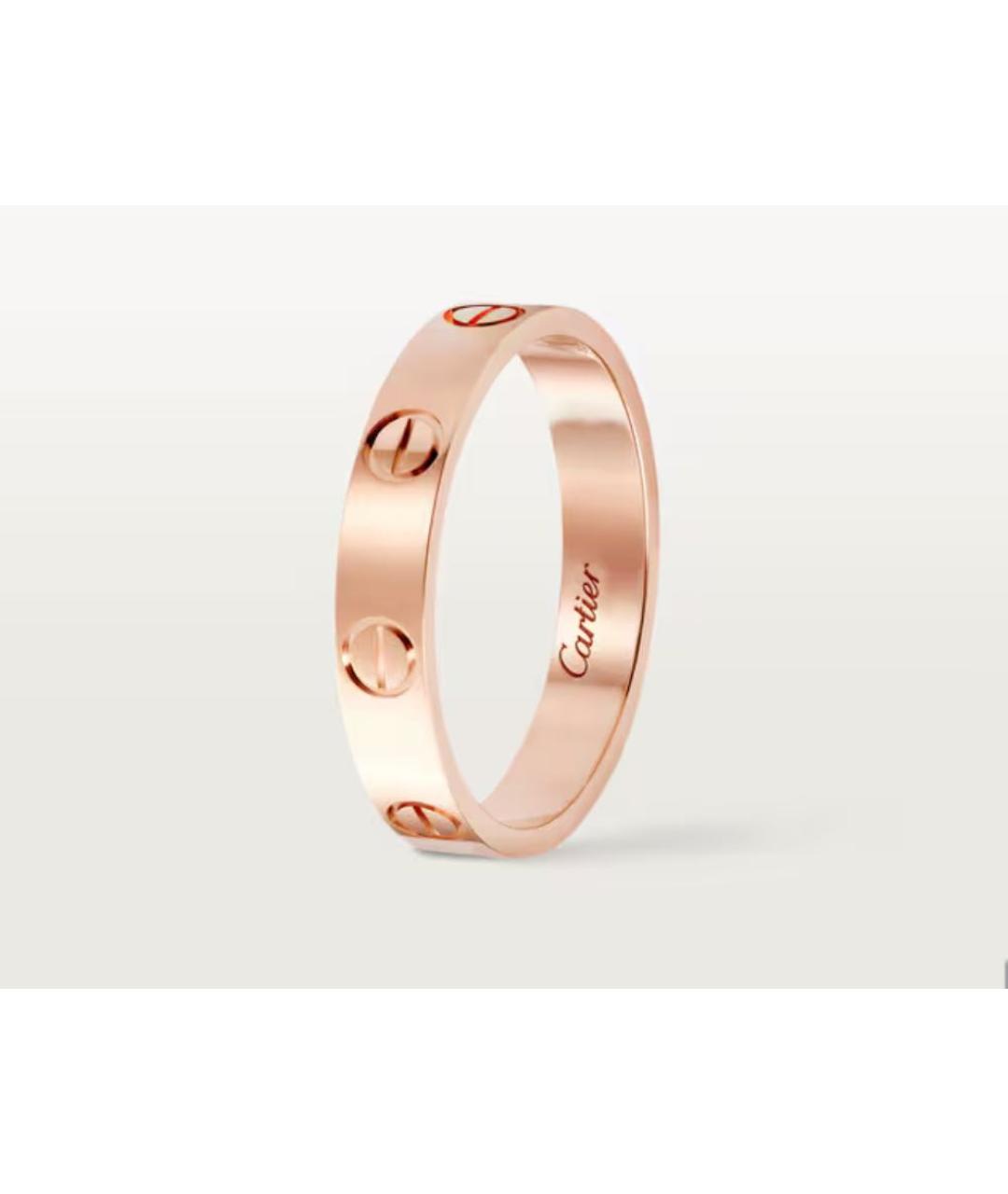 CARTIER Розовое кольцо из розового золота, фото 2