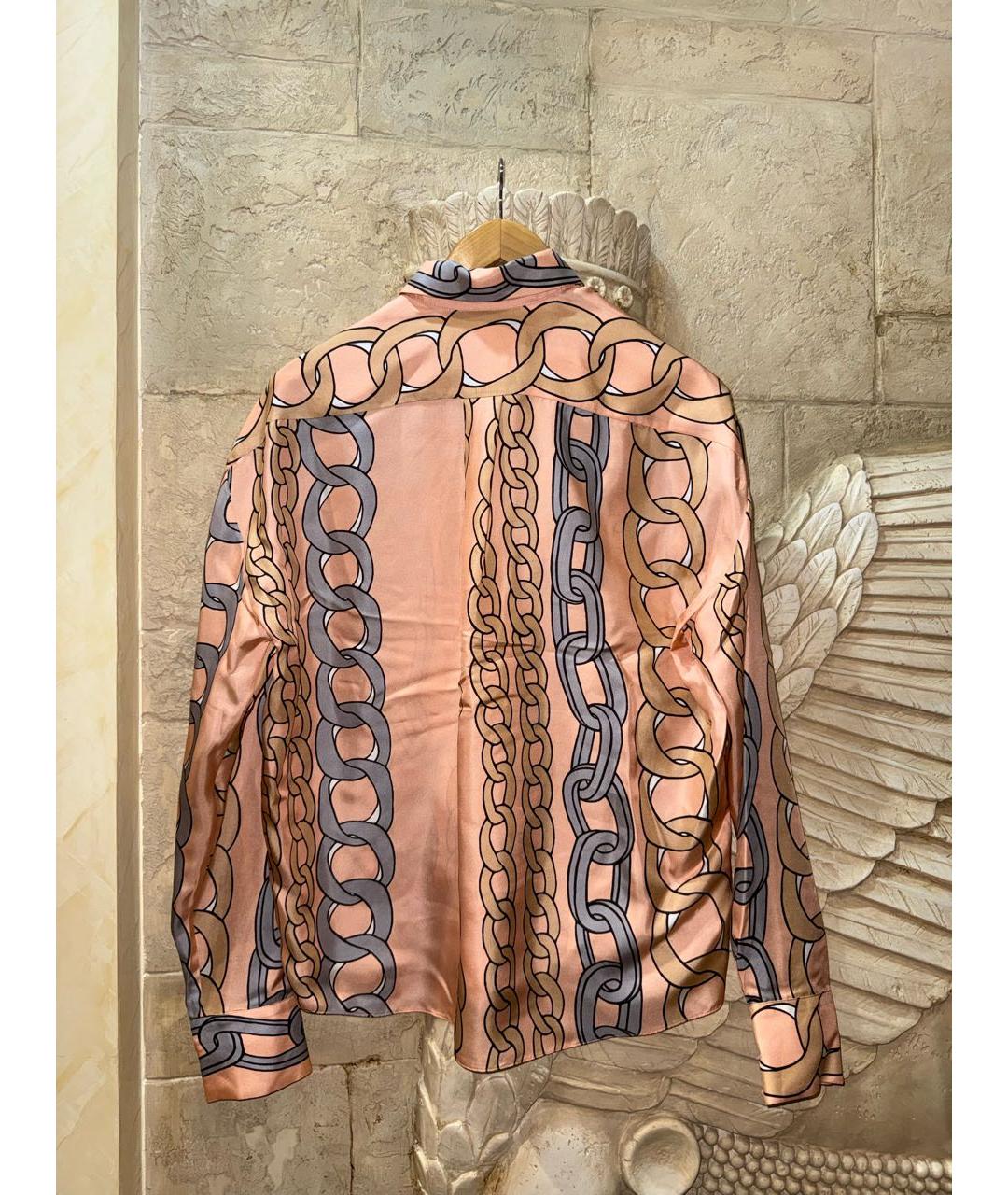 MARNI Коралловая шелковая рубашка, фото 2