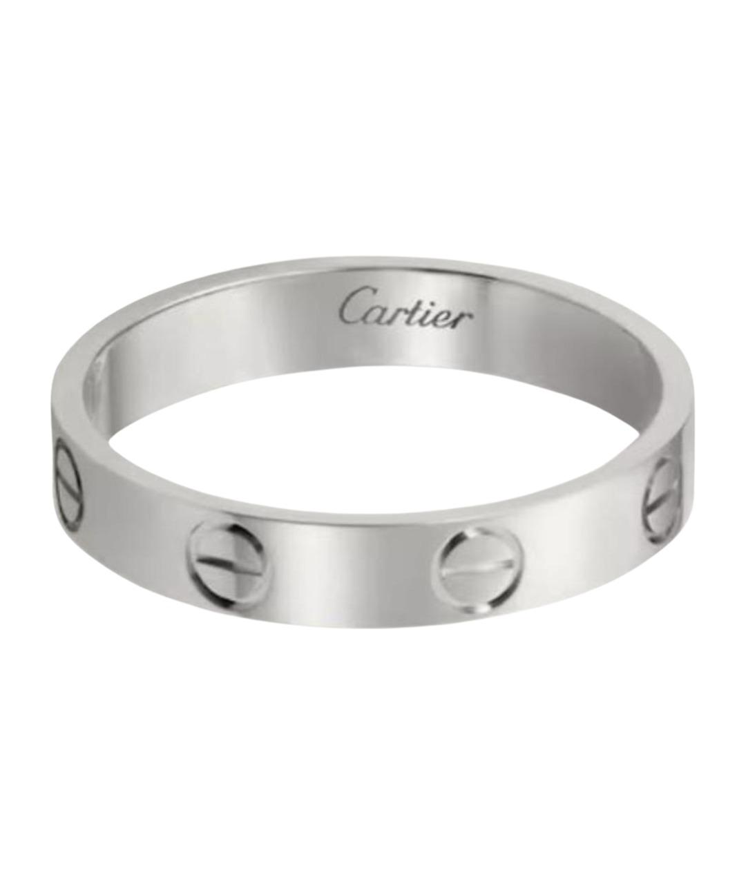 CARTIER Серебряное кольцо из белого золота, фото 1