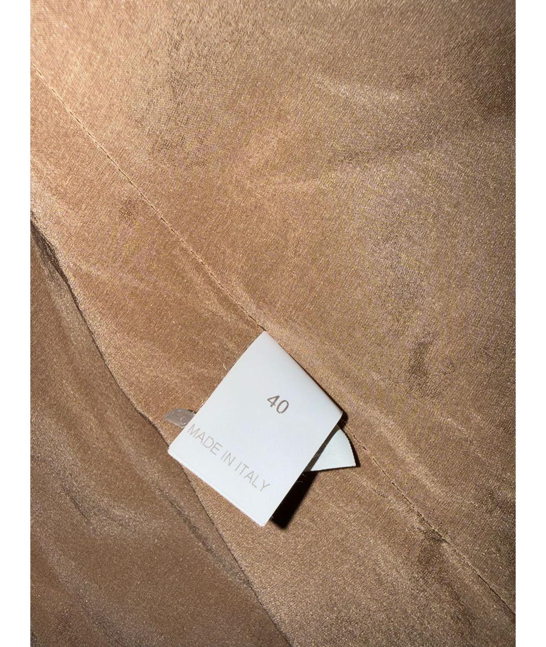 BRUNELLO CUCINELLI Бежевый льняной костюм с брюками, фото 8