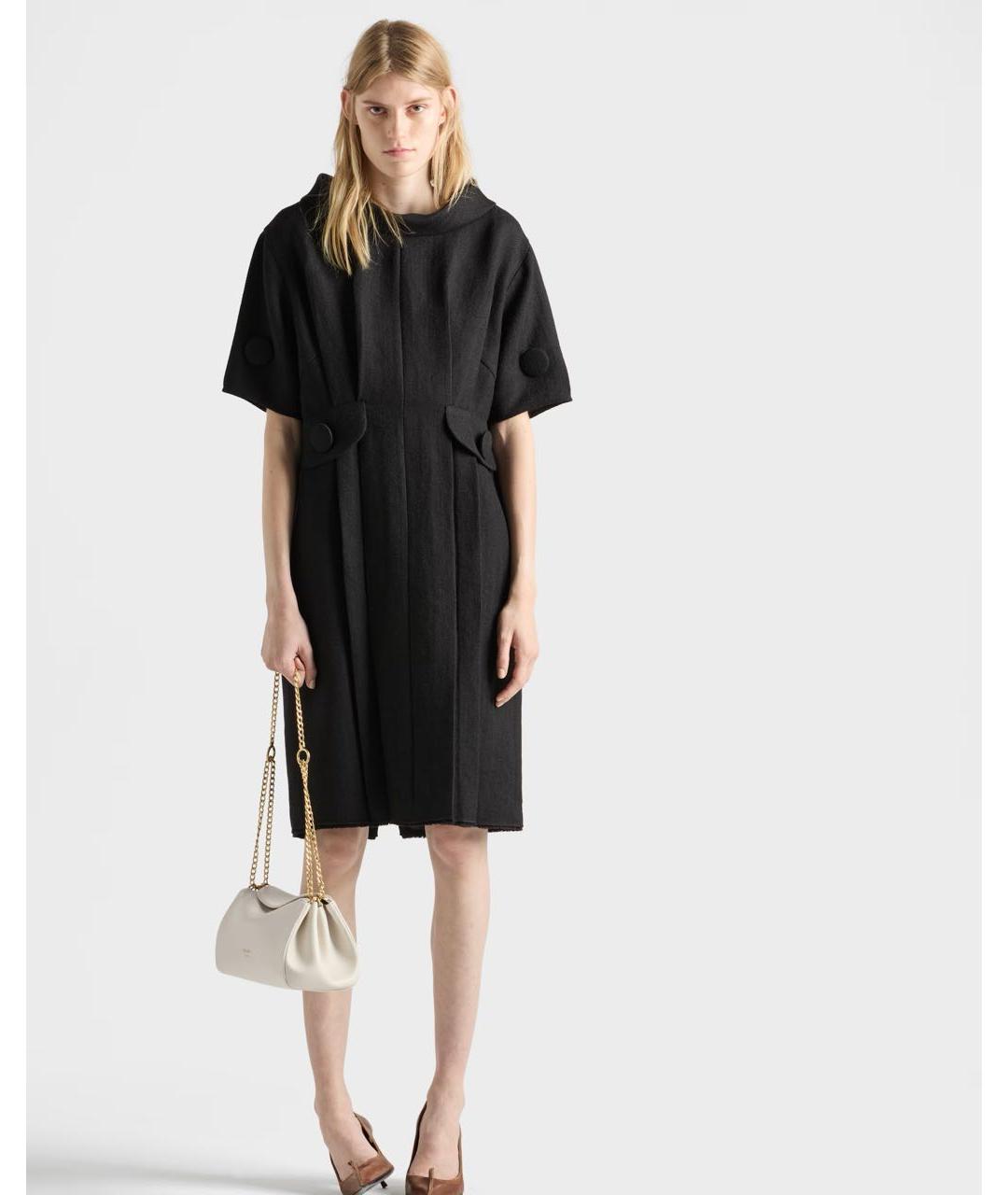 PRADA Белая кожаная сумка через плечо, фото 2