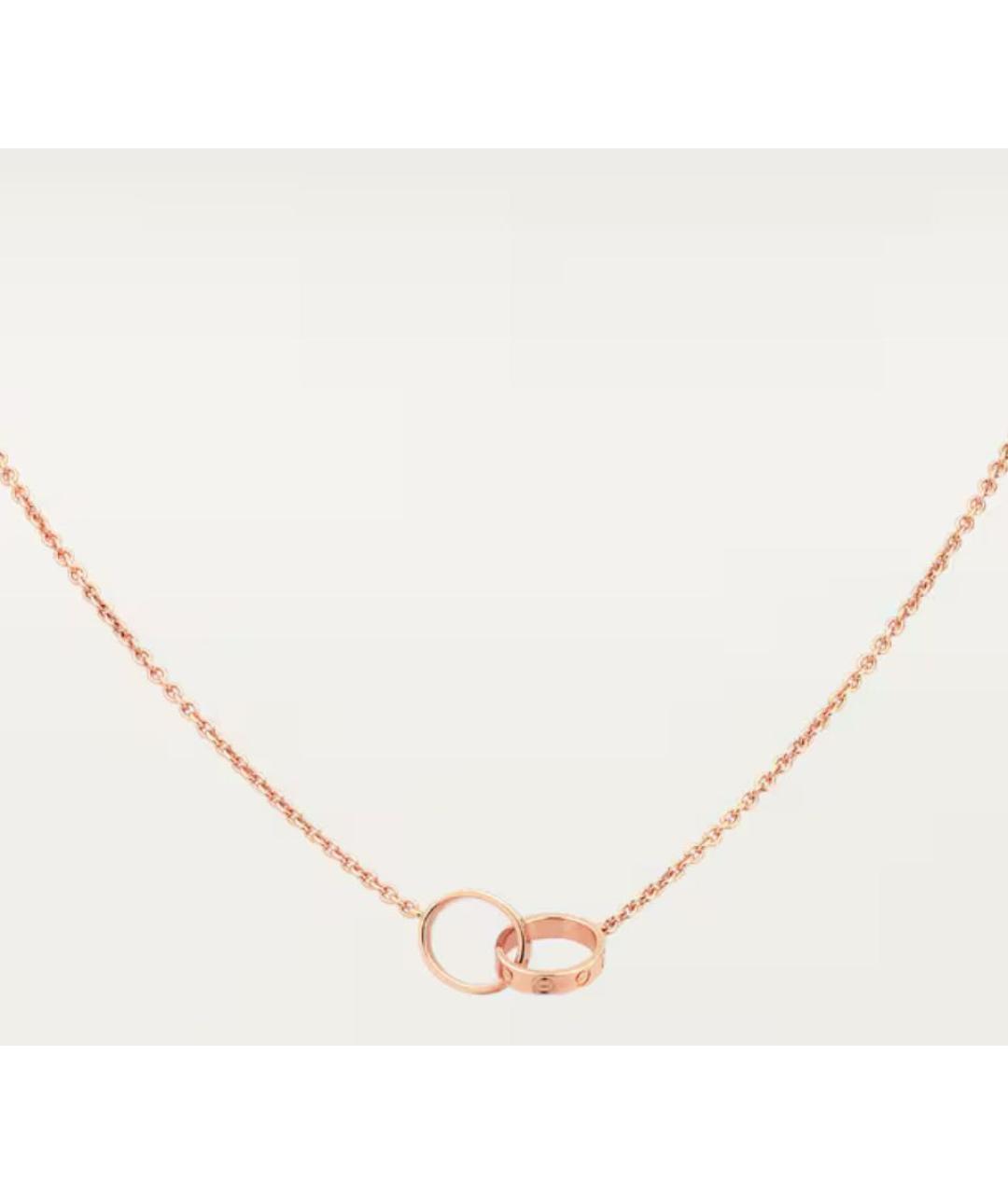 CARTIER Золотая подвеска из розового золота, фото 2