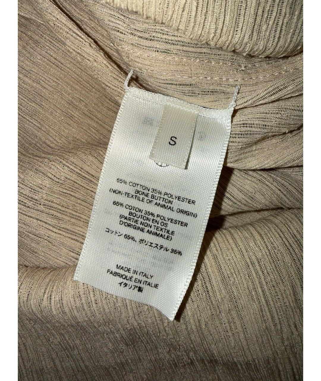 THE ROW Бежевая хлопковая рубашка, фото 4