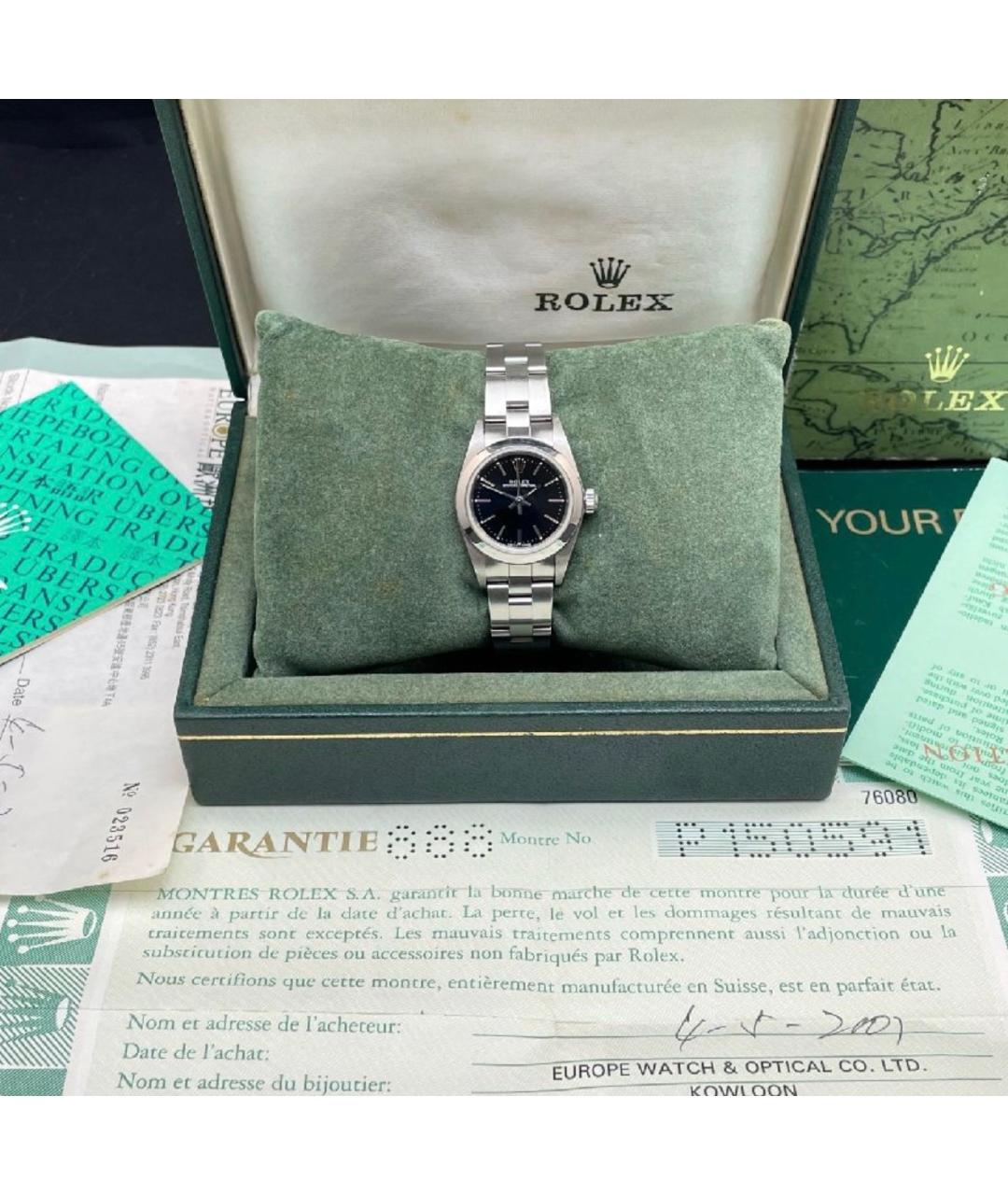 ROLEX Серебряные часы, фото 2