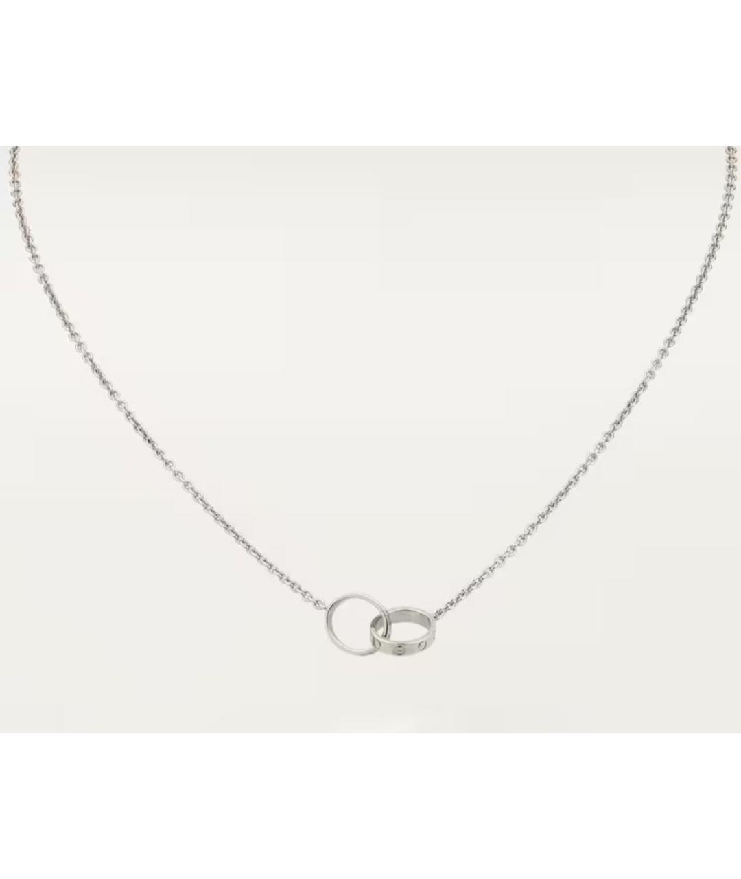 CARTIER Серебряная подвеска из белого золота, фото 2