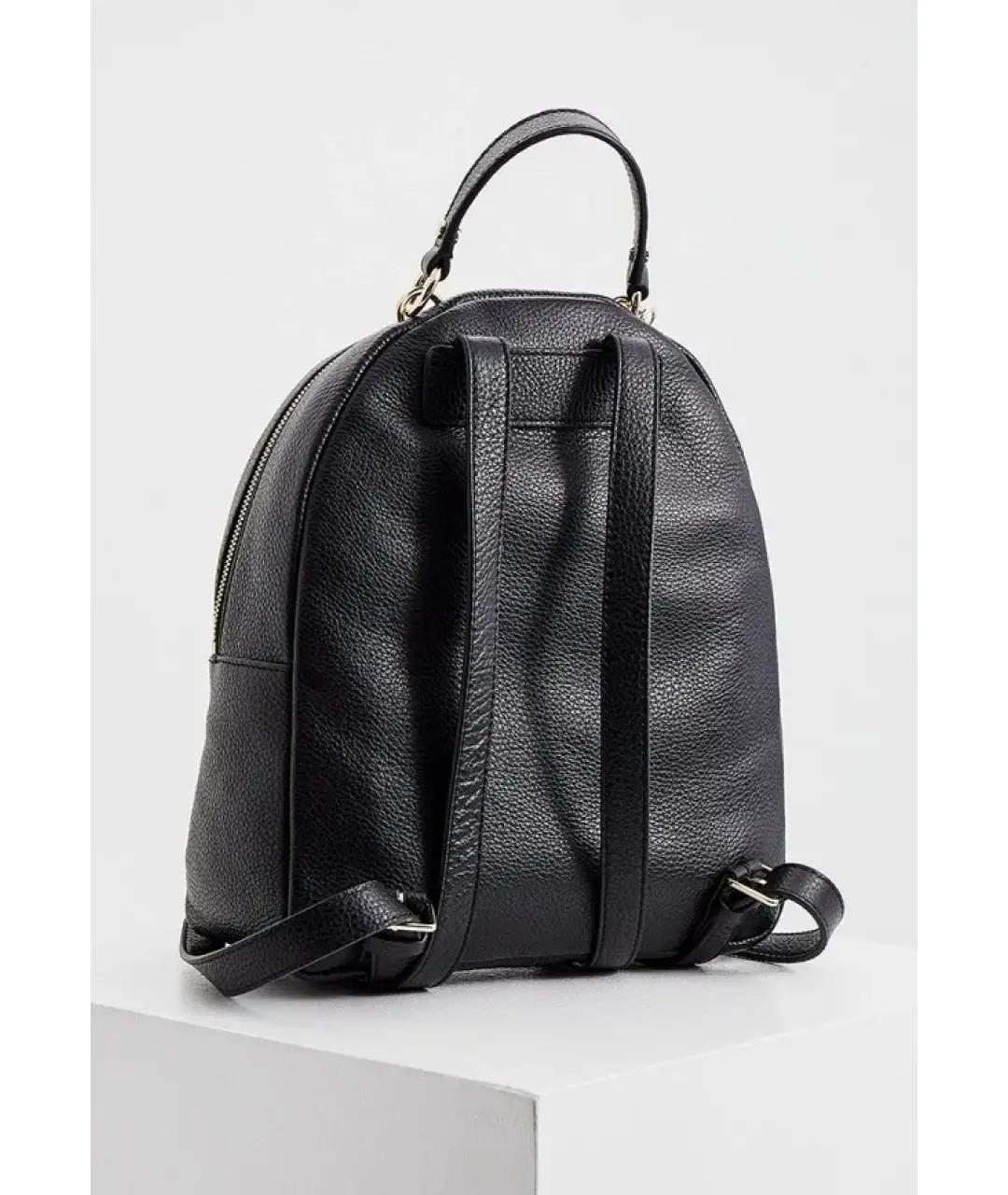 COCCINELLE Черный кожаный рюкзак, фото 2