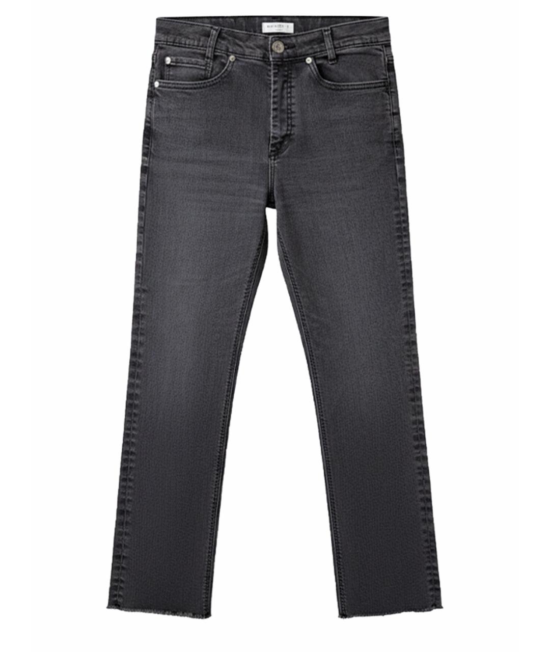 SANDRO Серые хлопковые джинсы слим, фото 1