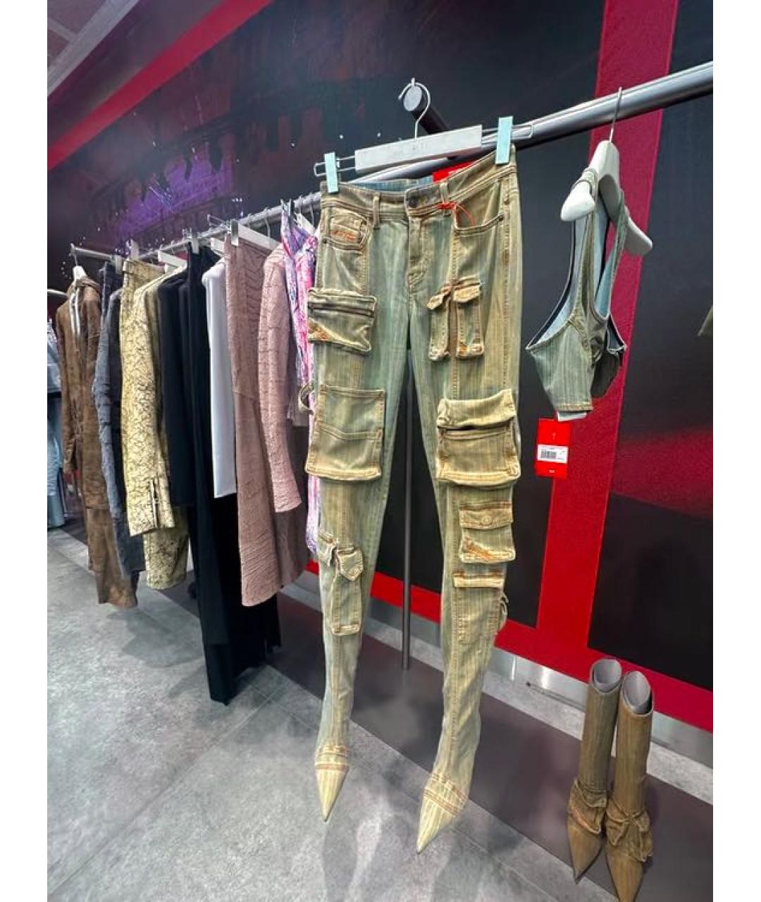 DIESEL Хаки костюм с юбками, фото 6