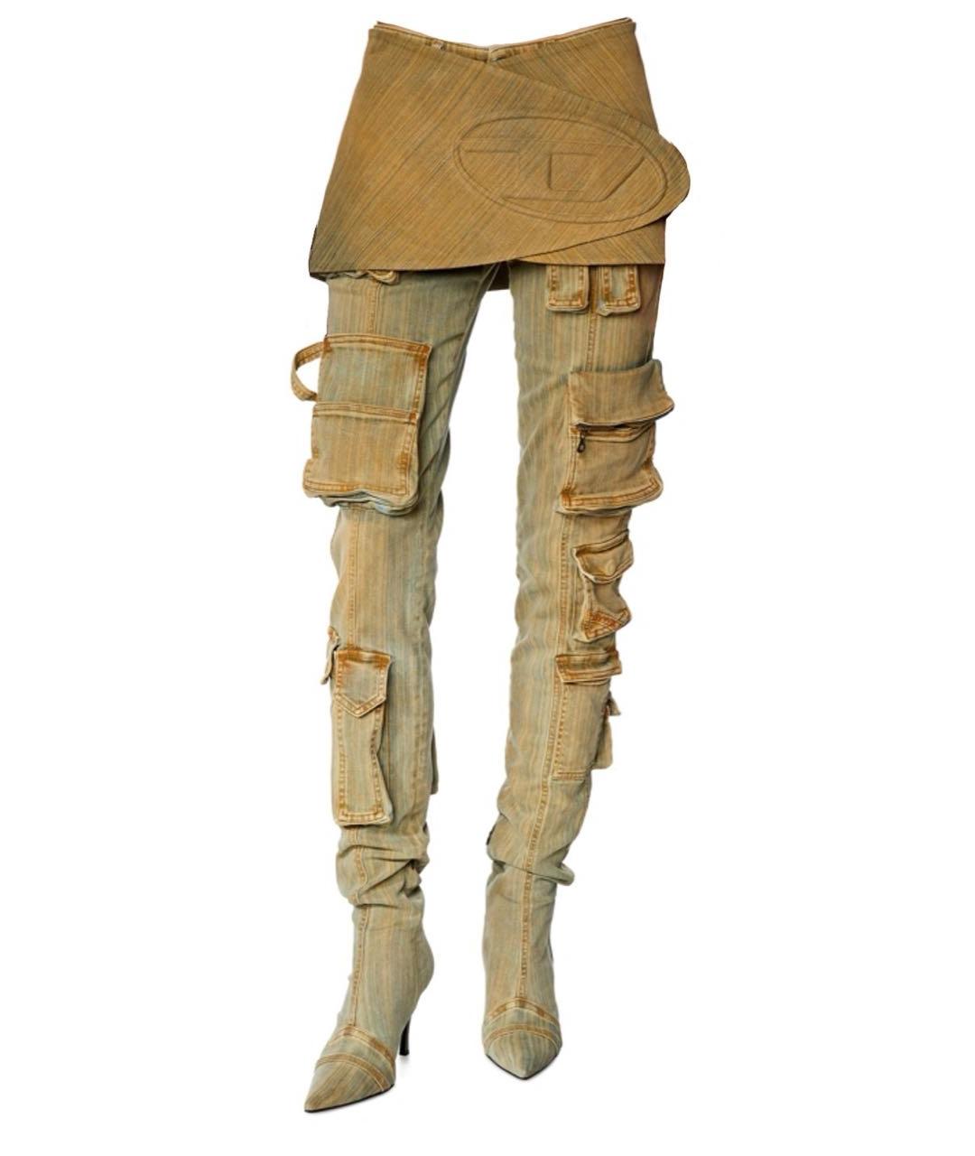 DIESEL Хаки костюм с юбками, фото 1