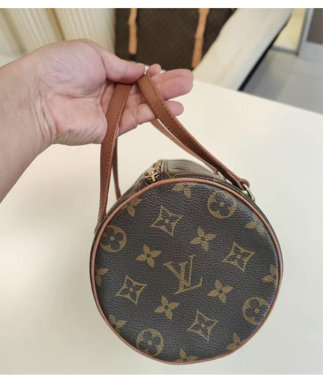 LOUIS VUITTON Коричневая сумка через плечо, фото 2