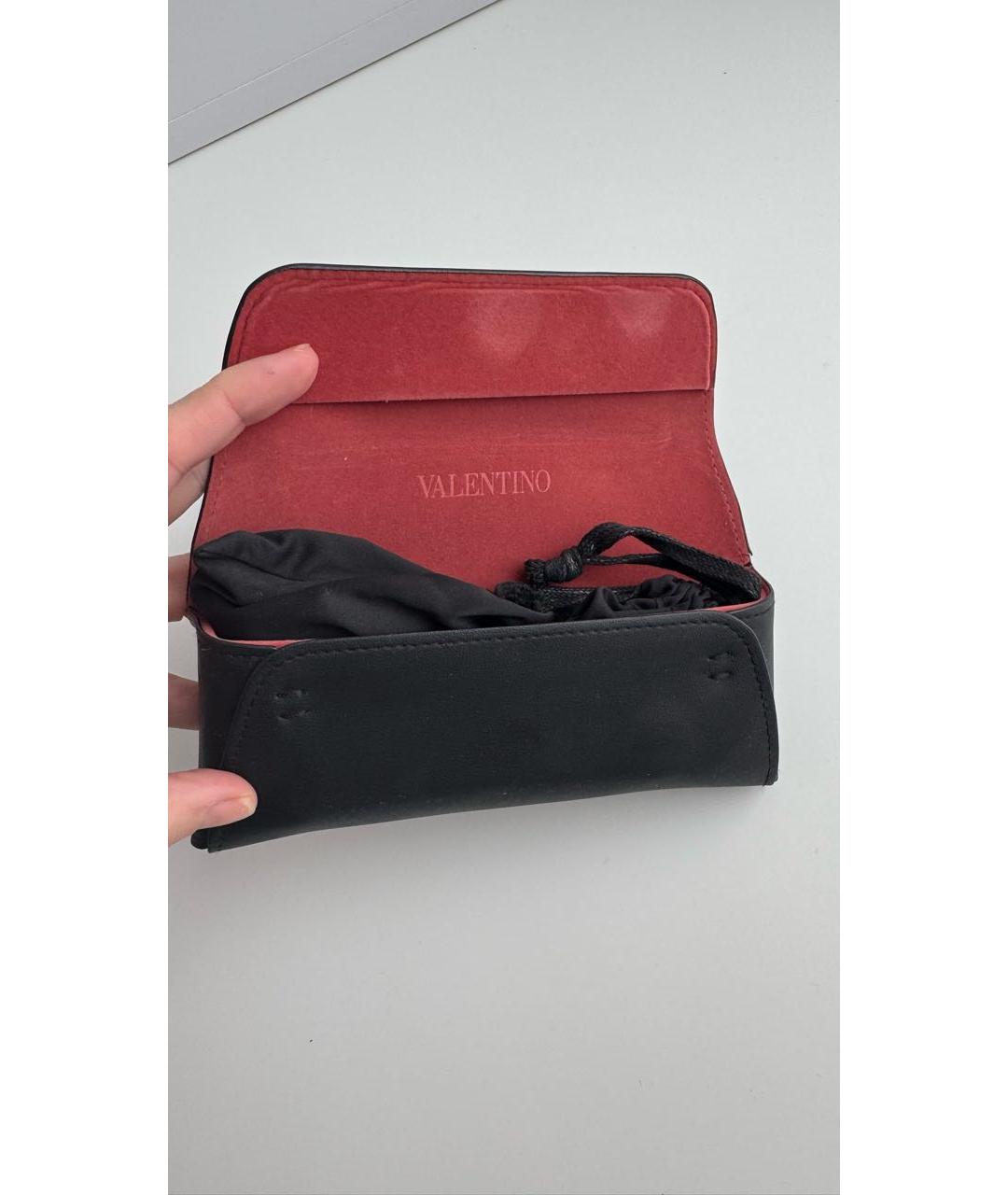 VALENTINO Золотые металлические солнцезащитные очки, фото 6