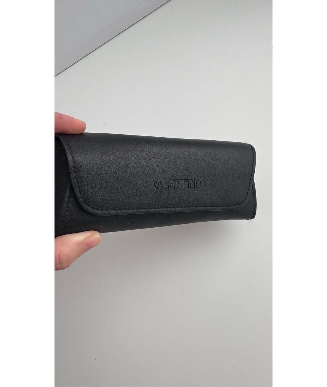 VALENTINO Золотые металлические солнцезащитные очки, фото 7