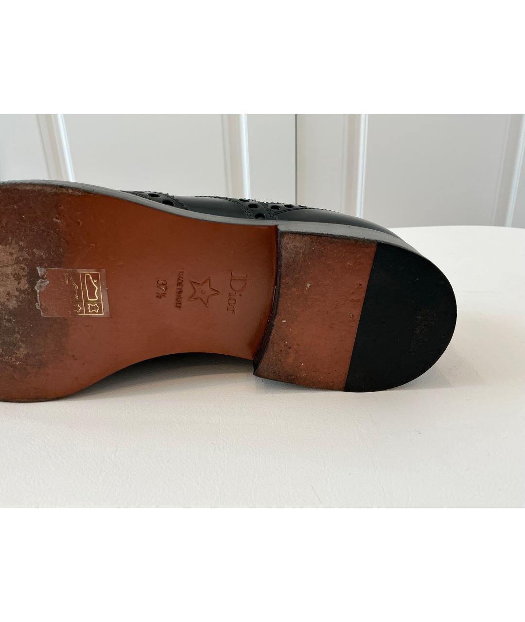 CELINE Черные кожаные ботильоны, фото 7