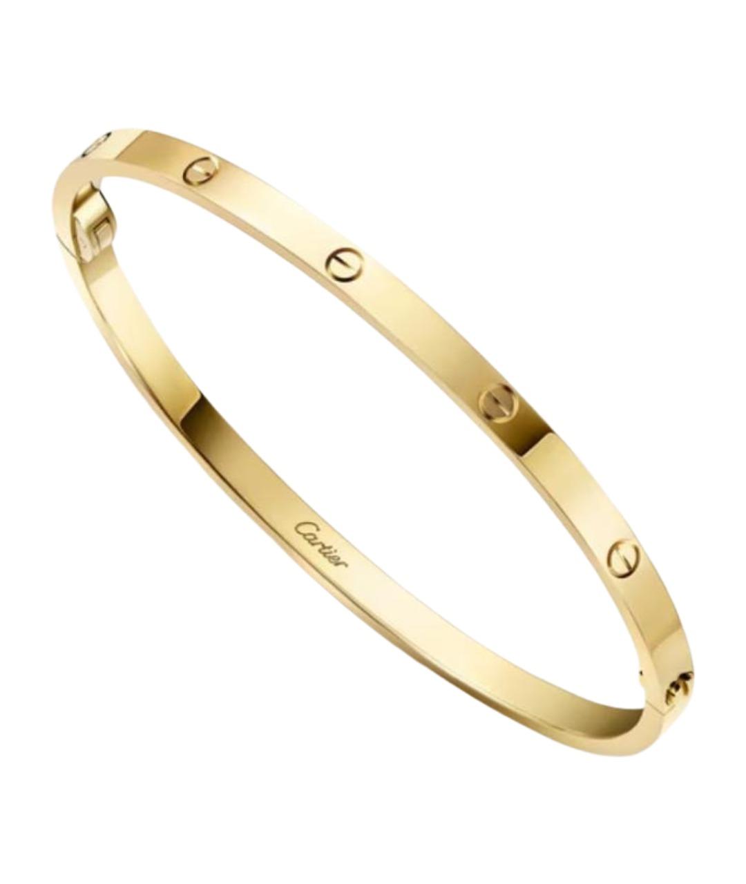 CARTIER Желтый браслет из желтого золота, фото 1