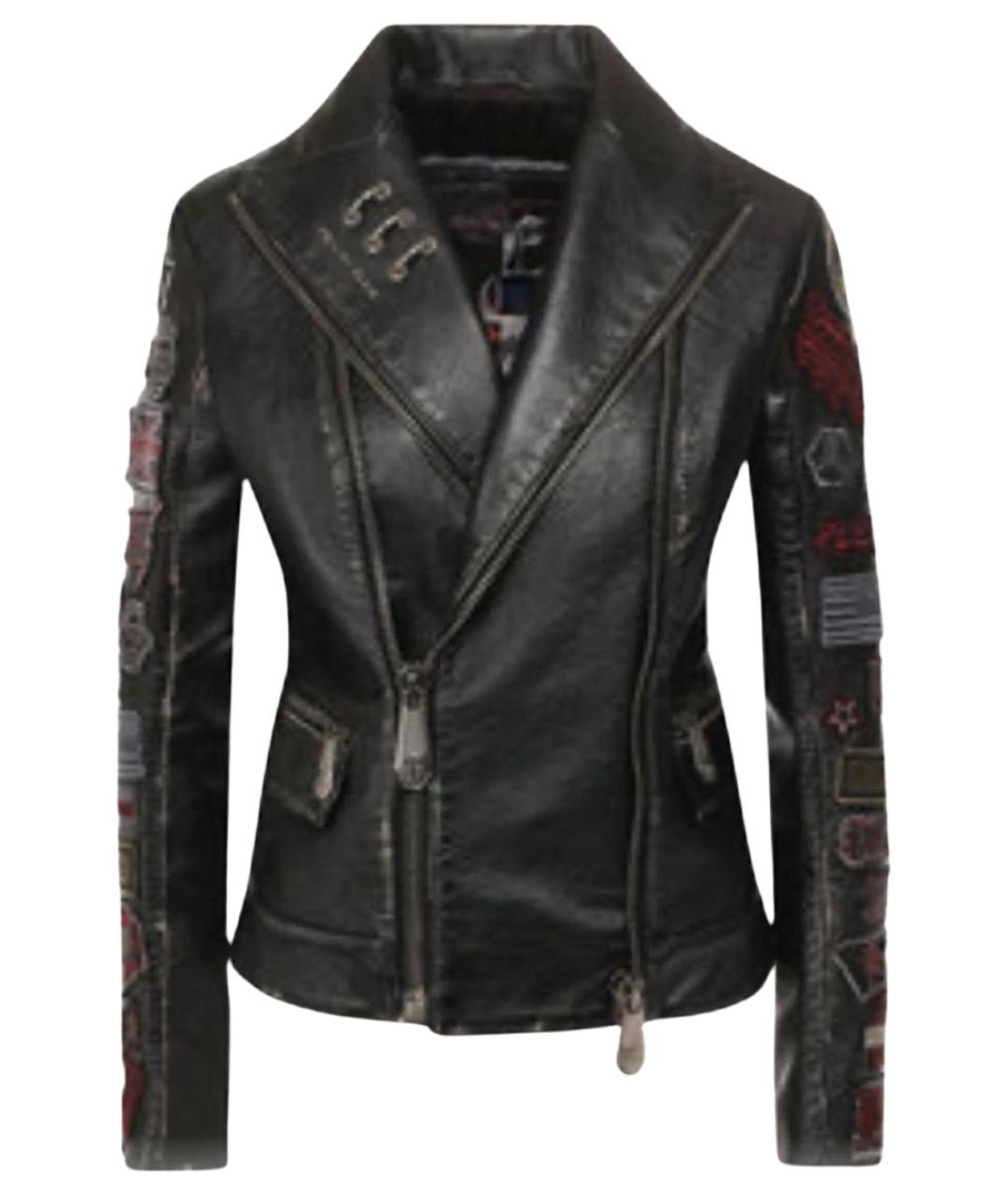 PHILIPP PLEIN Кожаная куртка, фото 1