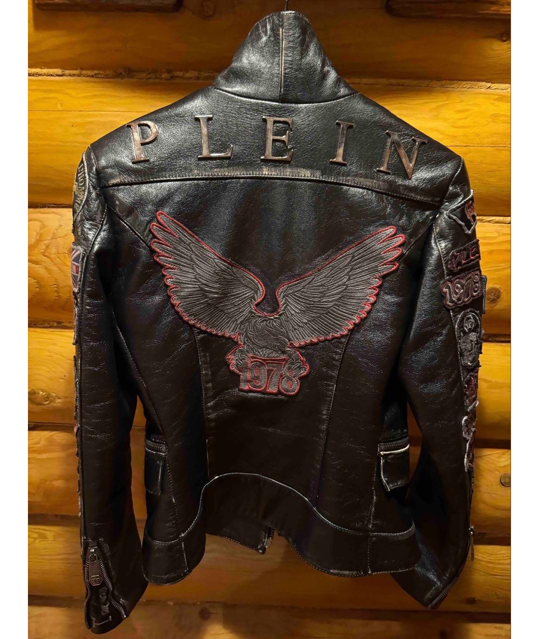 PHILIPP PLEIN Кожаная куртка, фото 2